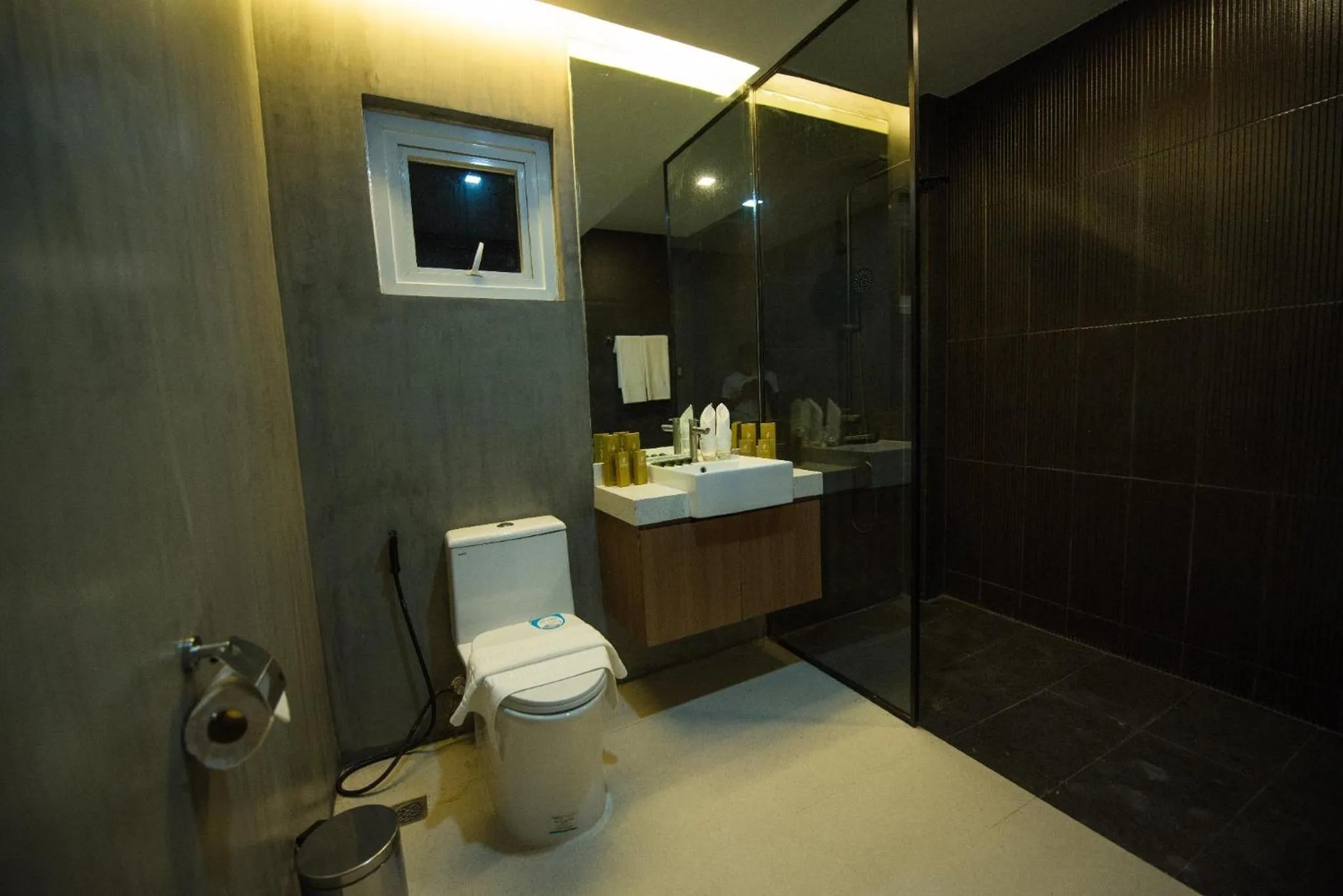 Shower in The First Islatel