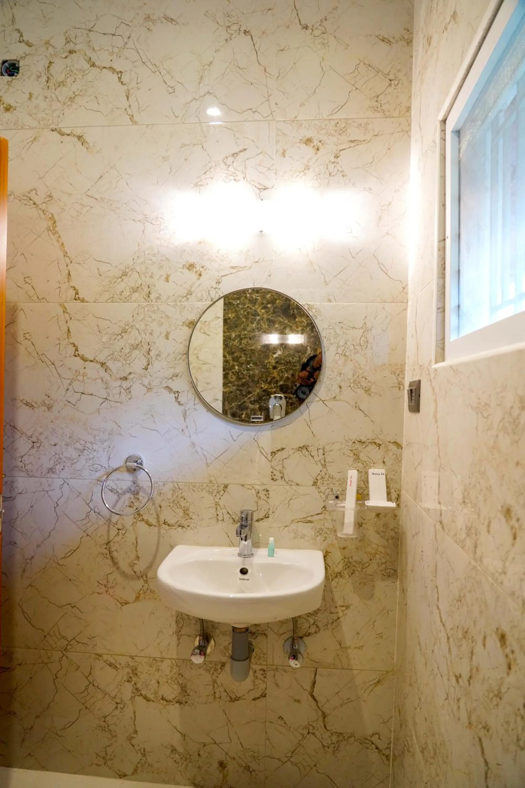 Bathroom in Bhavan Resorts