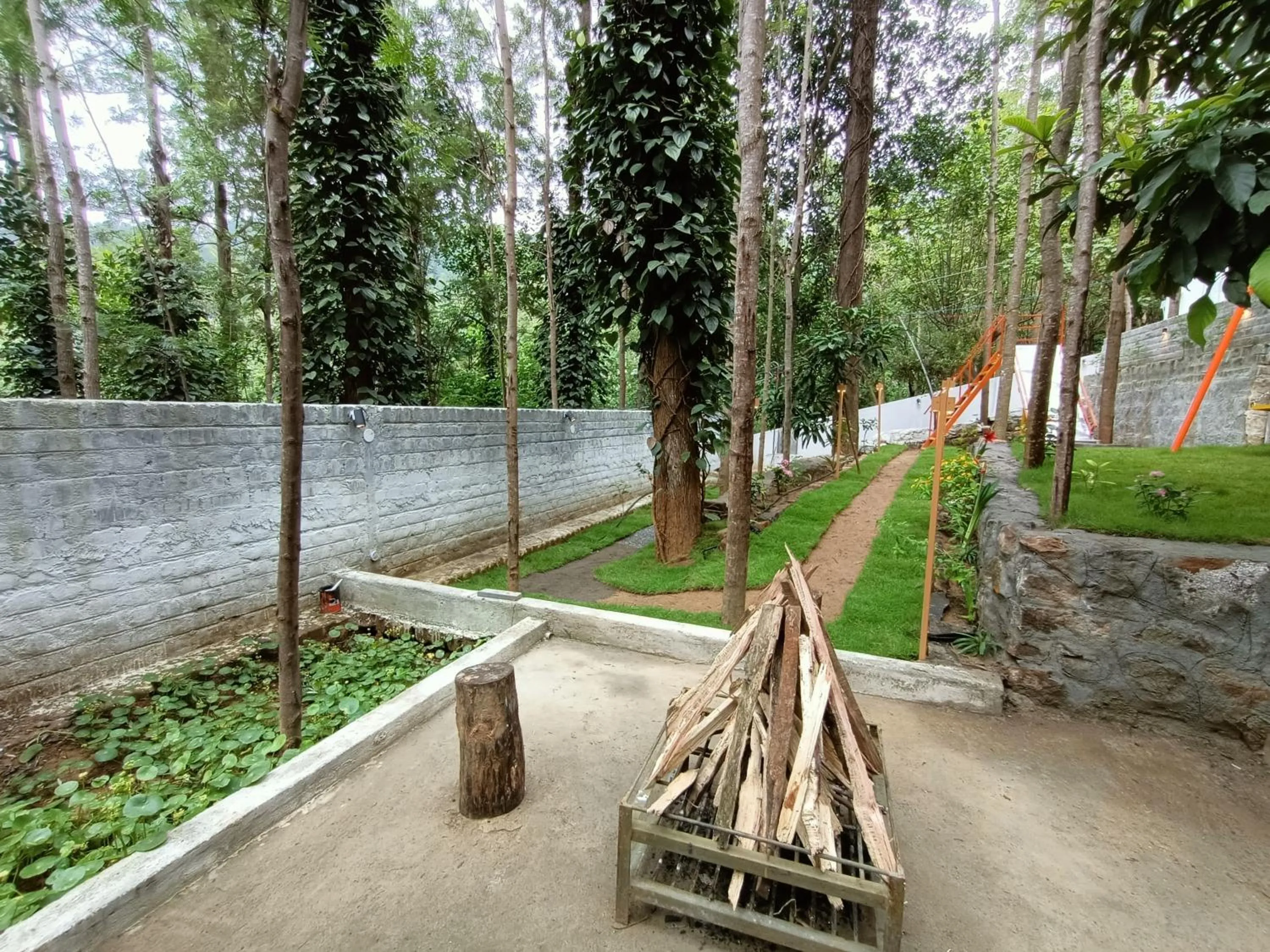 Natural landscape in Bhavan Resorts