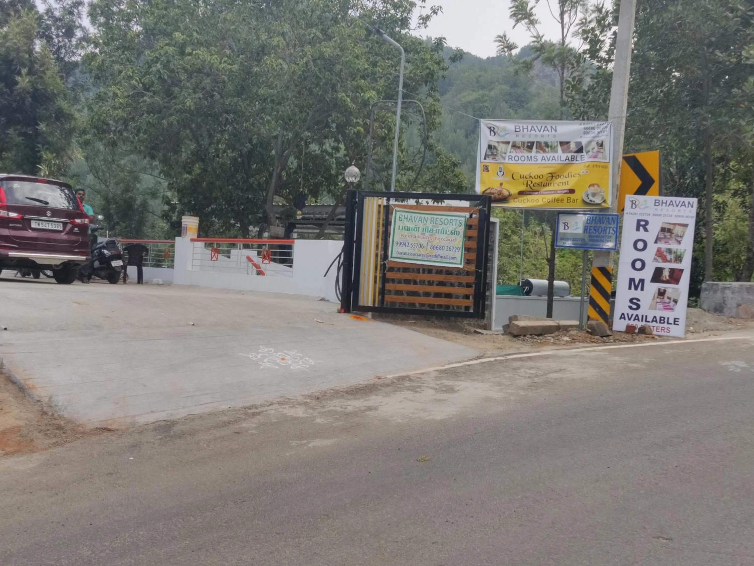 Facade/entrance in Bhavan Resorts