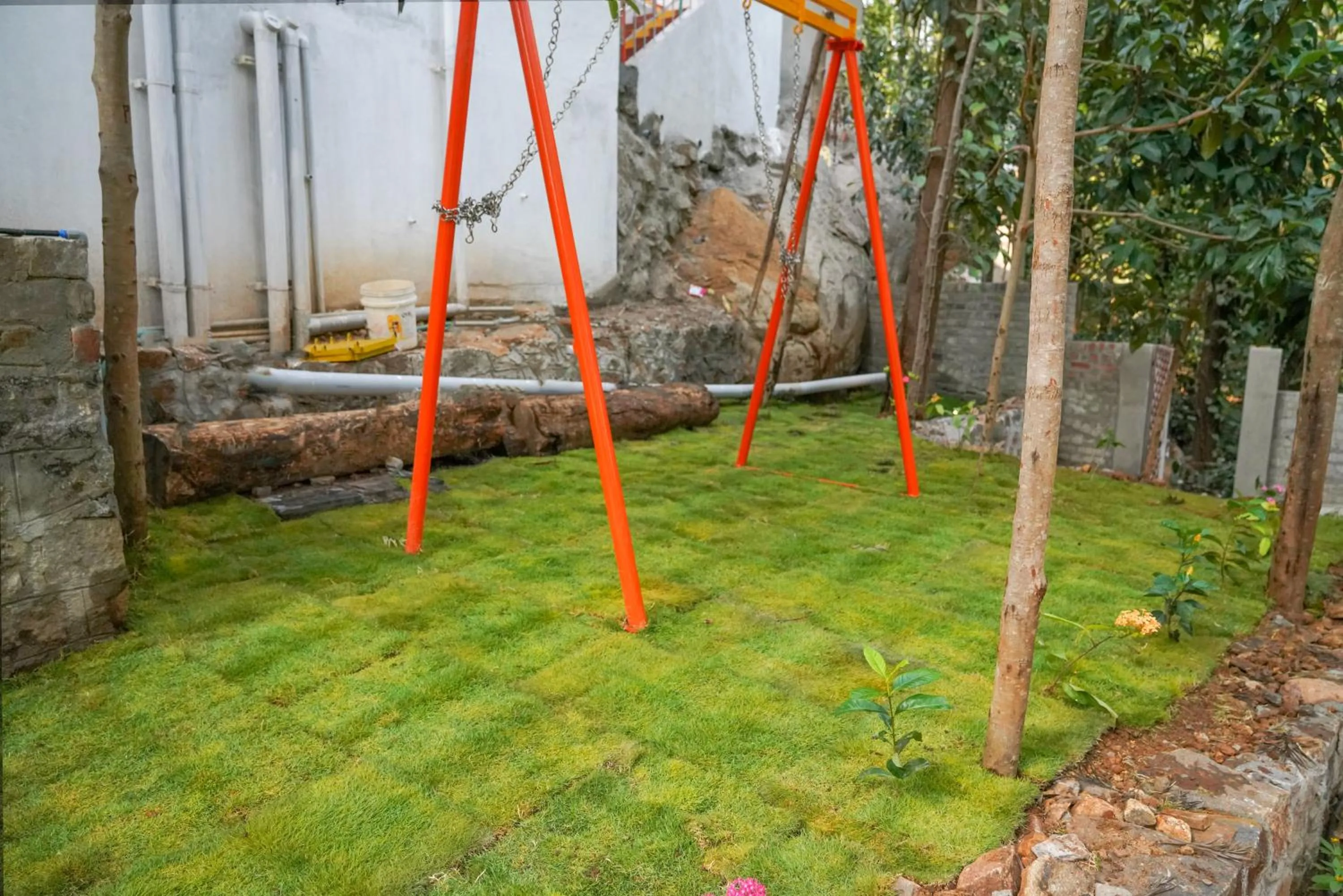 Children play ground in Bhavan Resorts