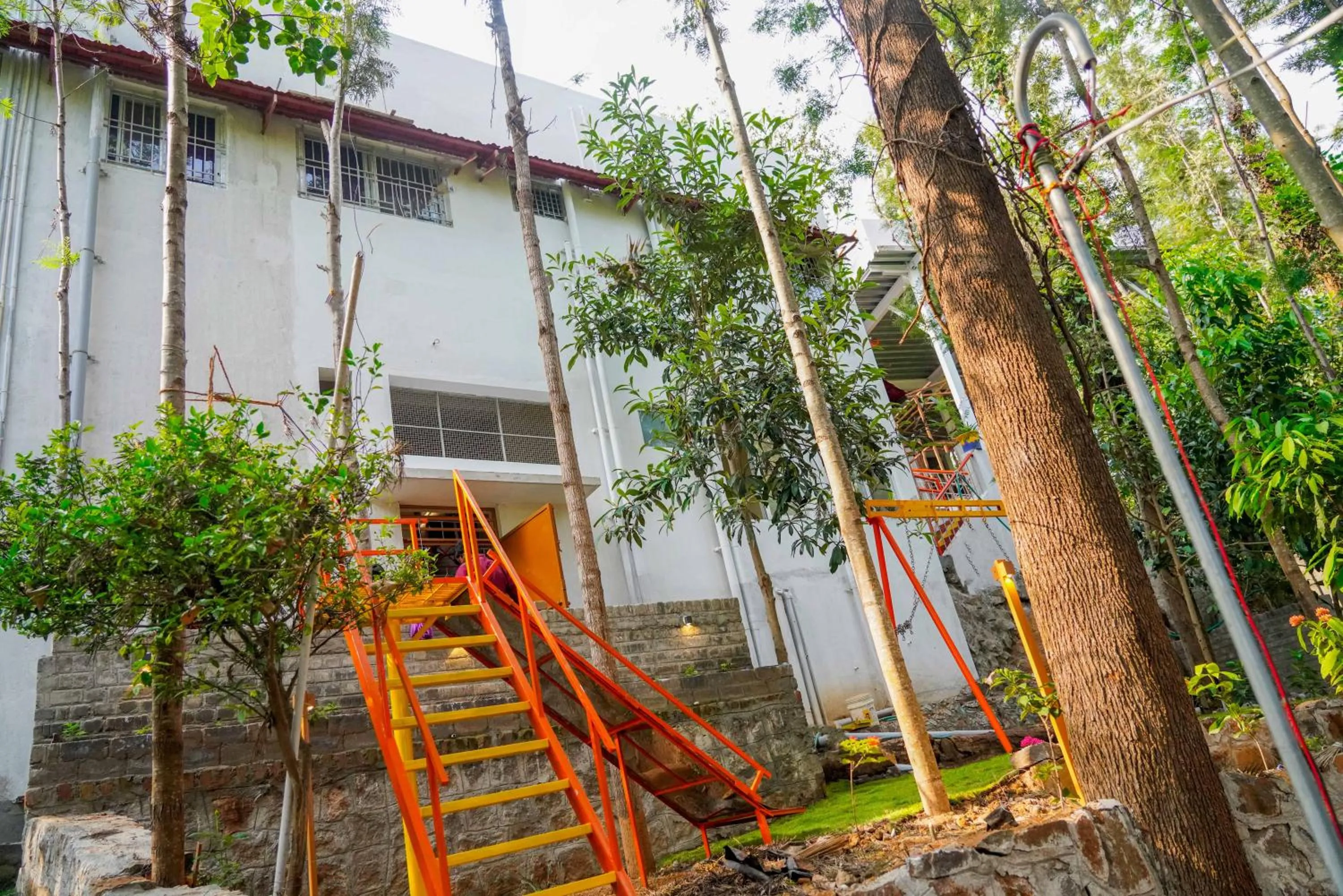 Children play ground in Bhavan Resorts