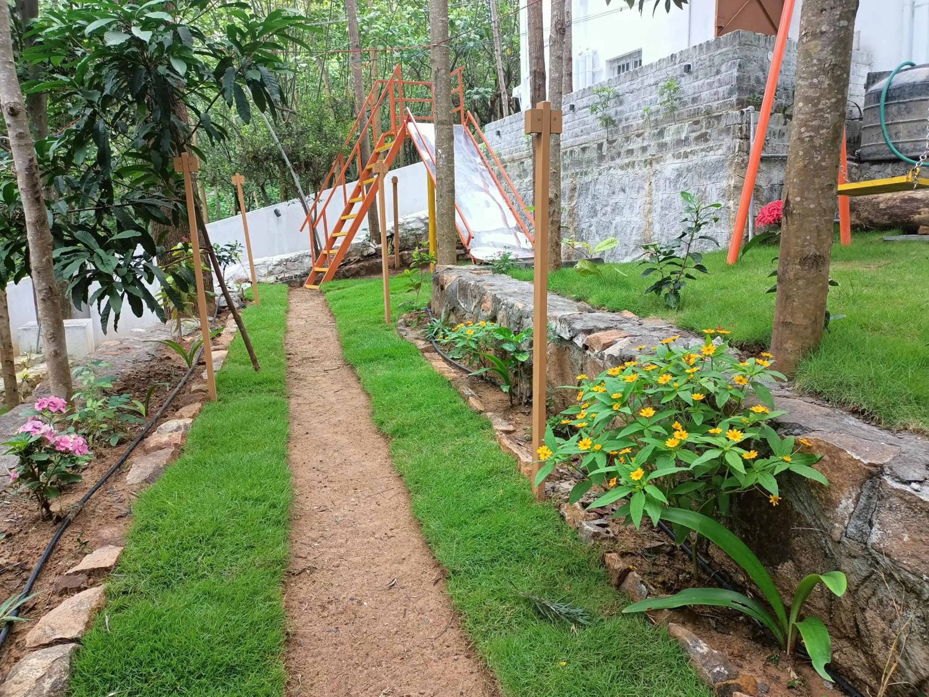 Children play ground in Bhavan Resorts