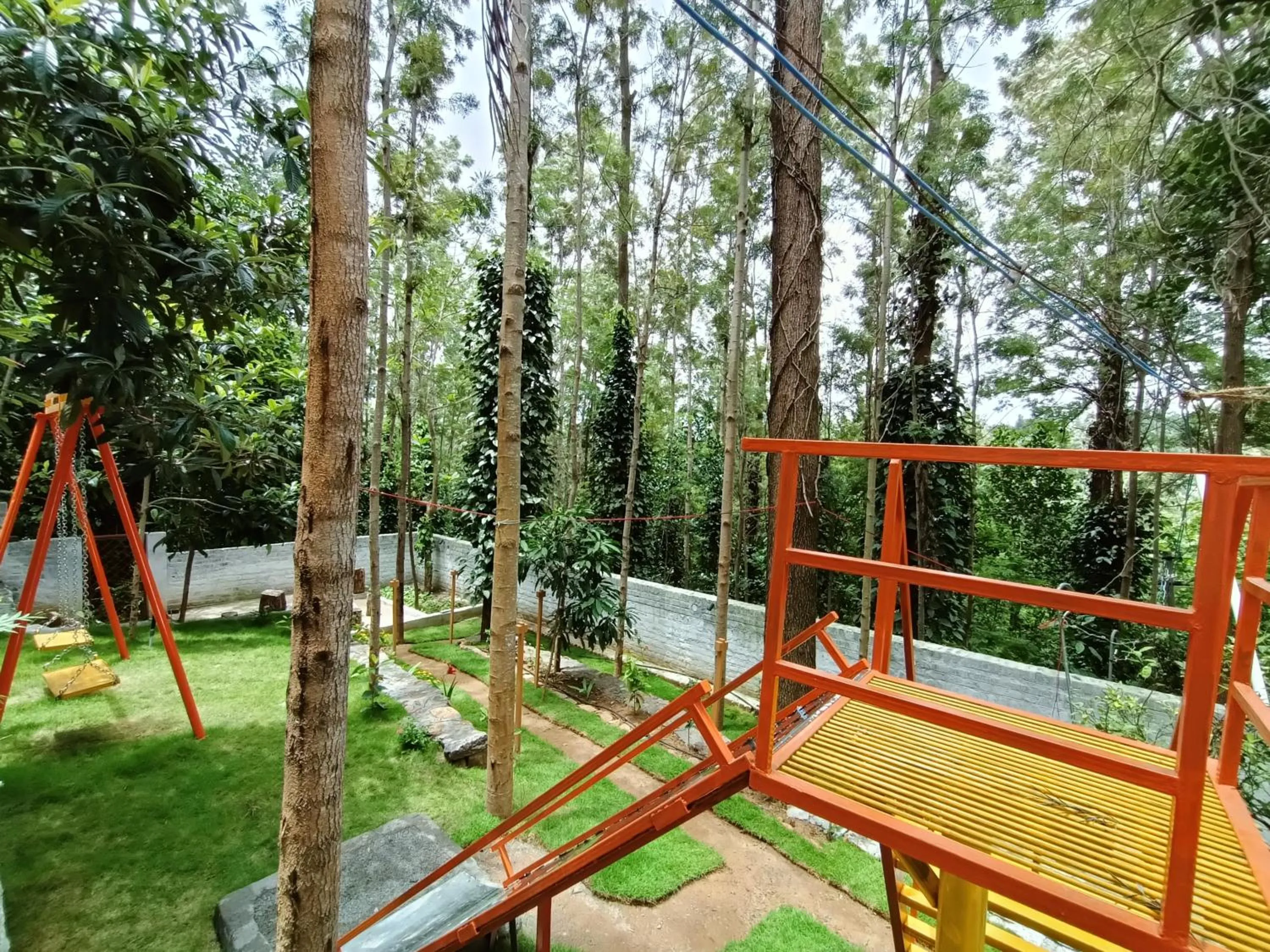 Children play ground in Bhavan Resorts