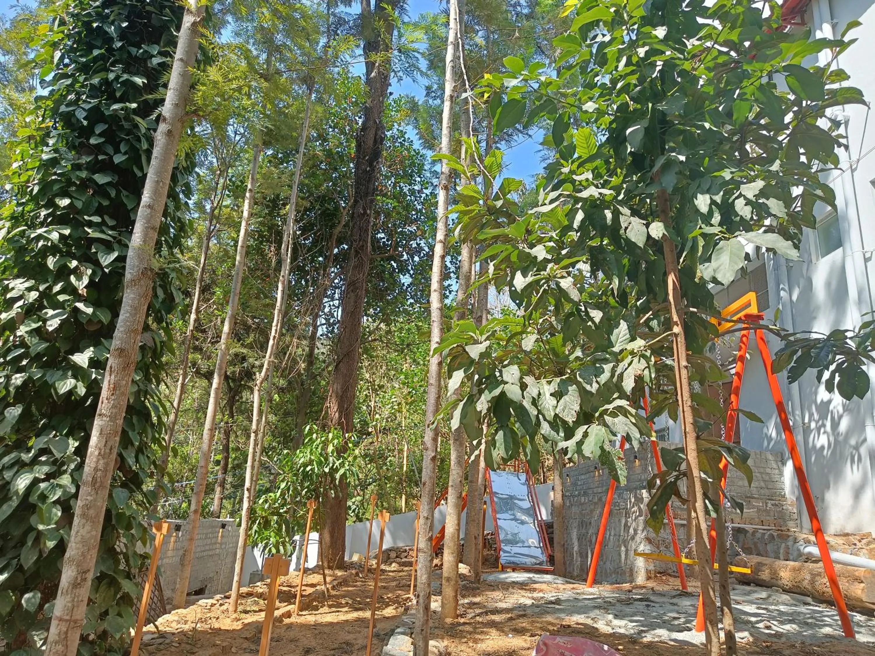Children play ground in Bhavan Resorts