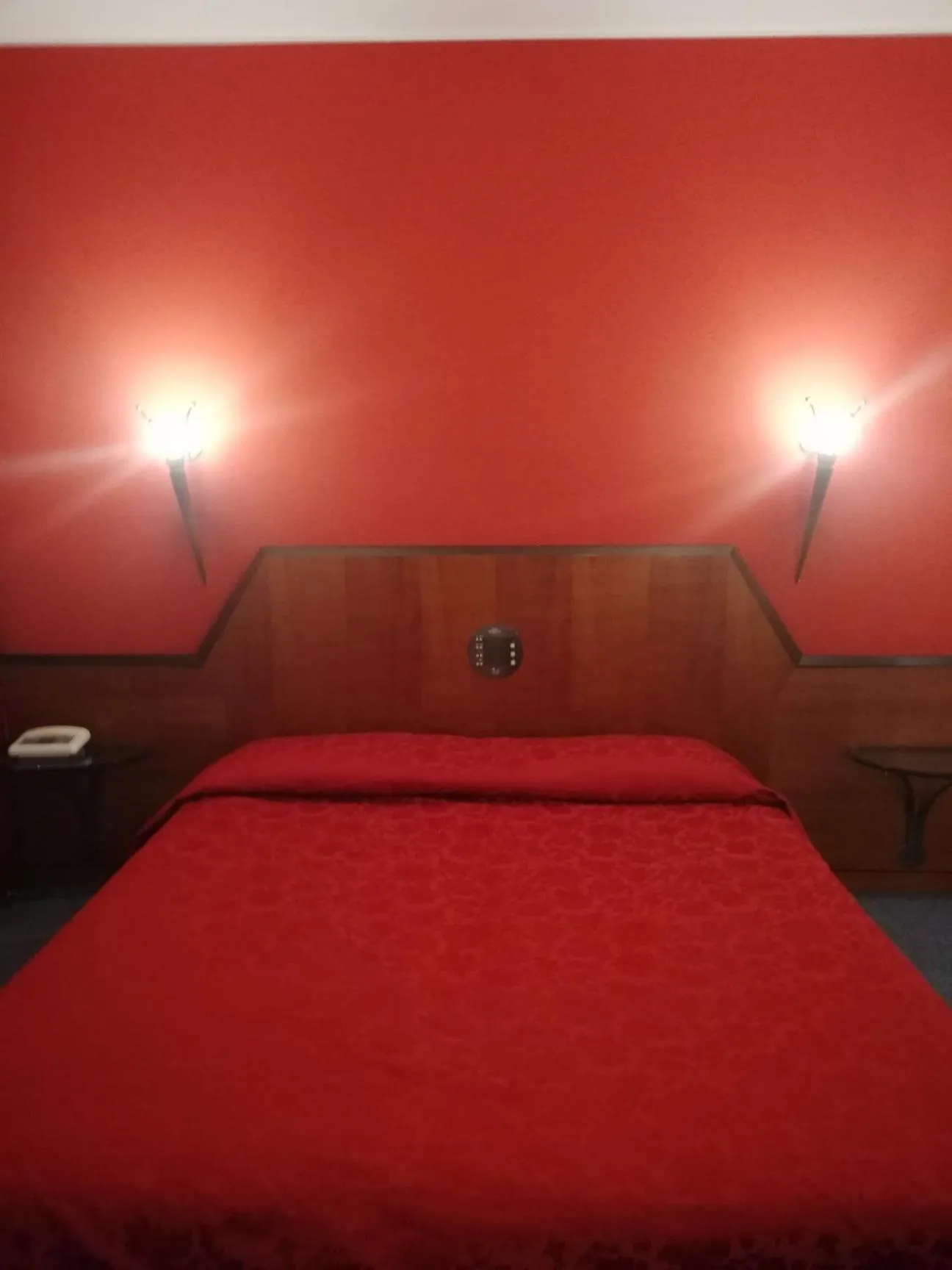 Bed in Hotel Cangrande Di Soave