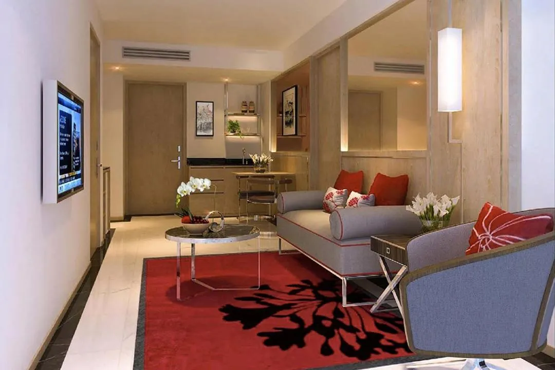 Living room in FX HOTEL NANA