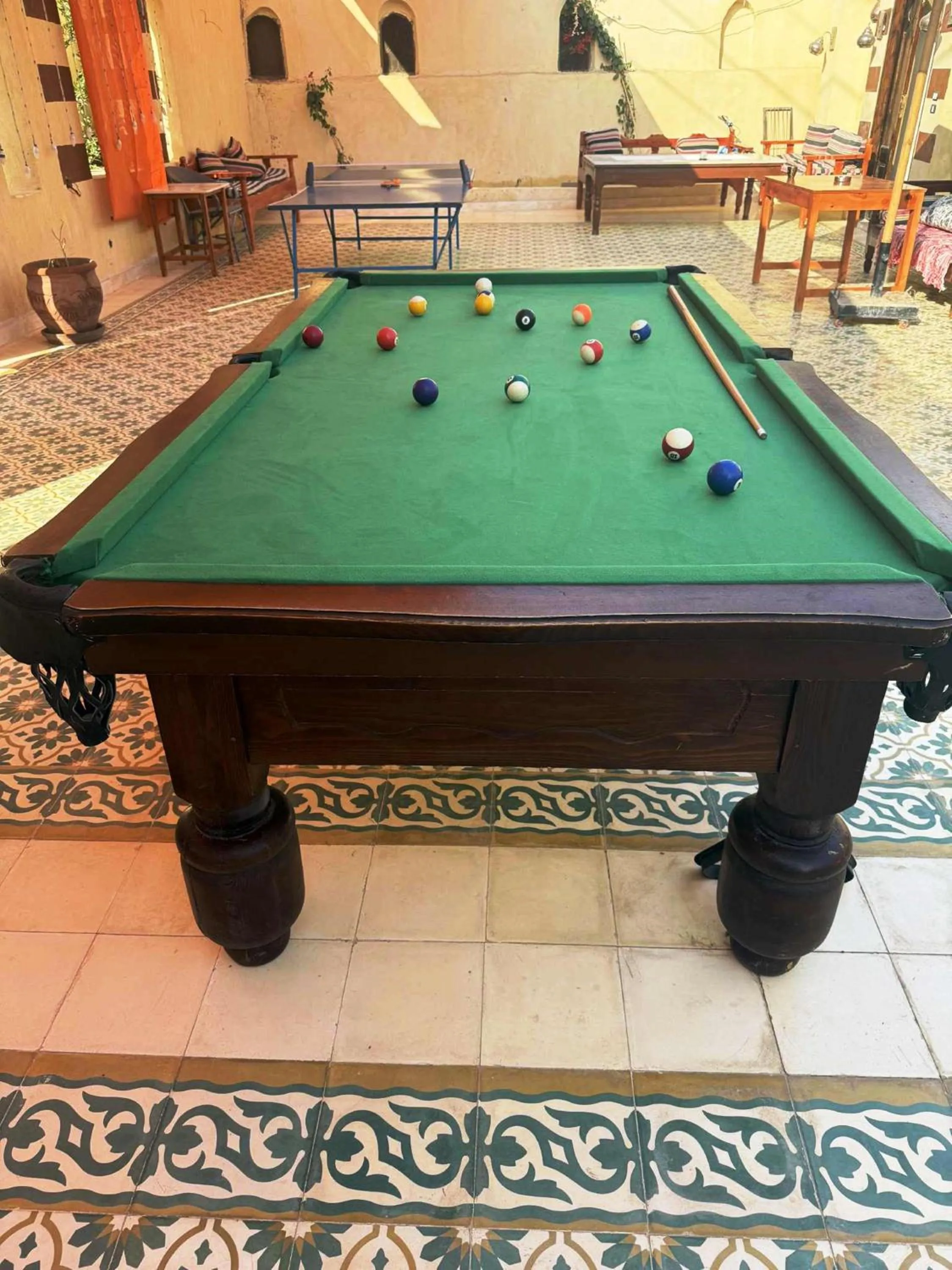 Billiard in Nile Compound