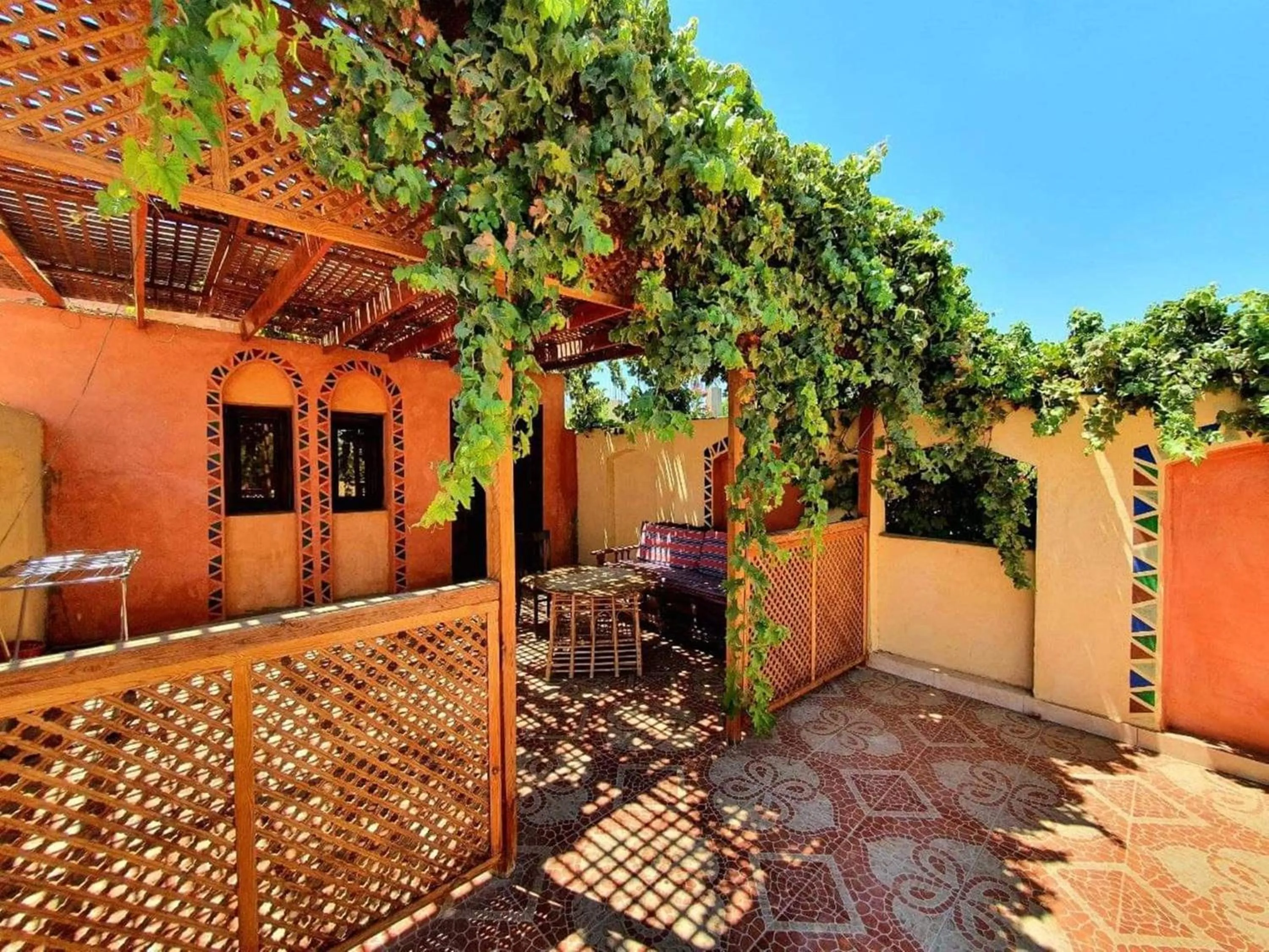 Patio in Nile Compound