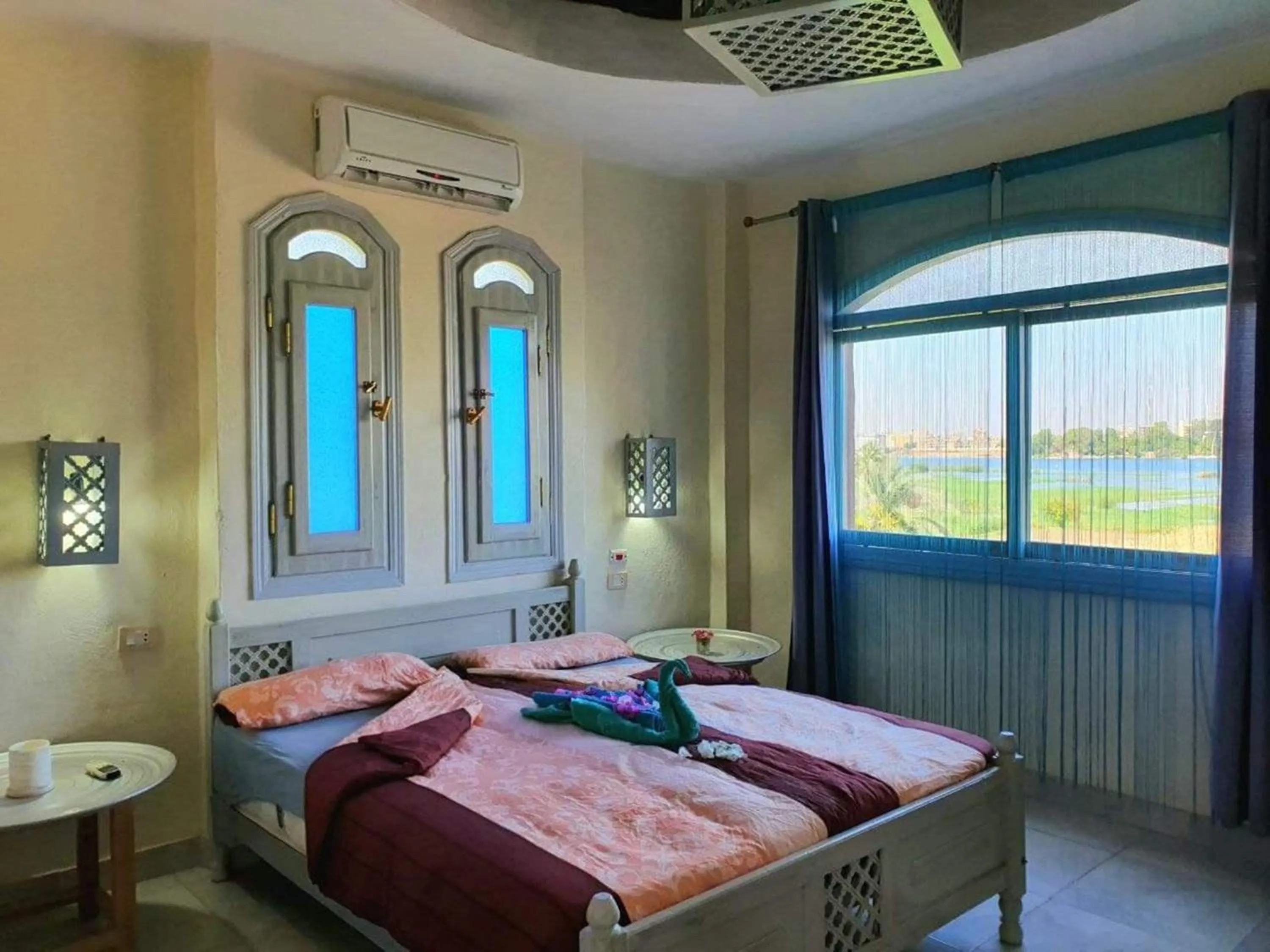 Bedroom, Bed in Nile Compound