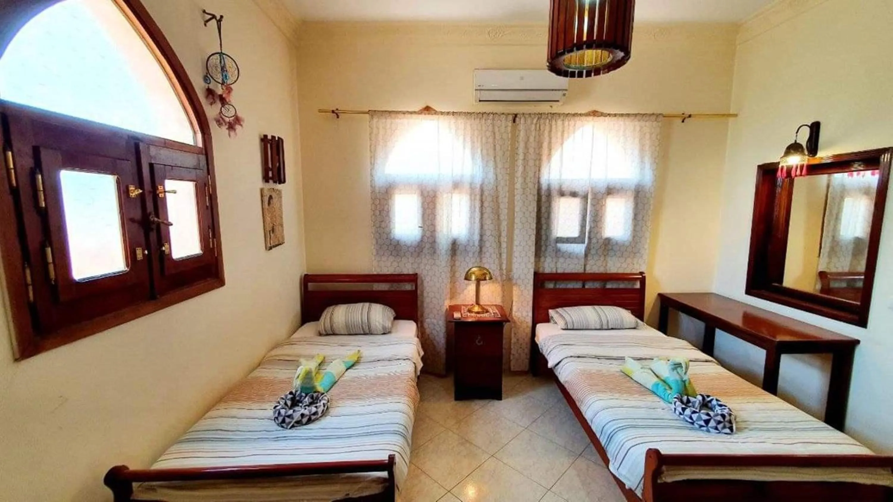 Bedroom, Bed in Nile Compound