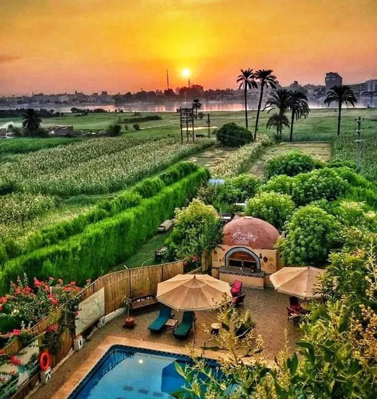 Sunrise in Nile Compound