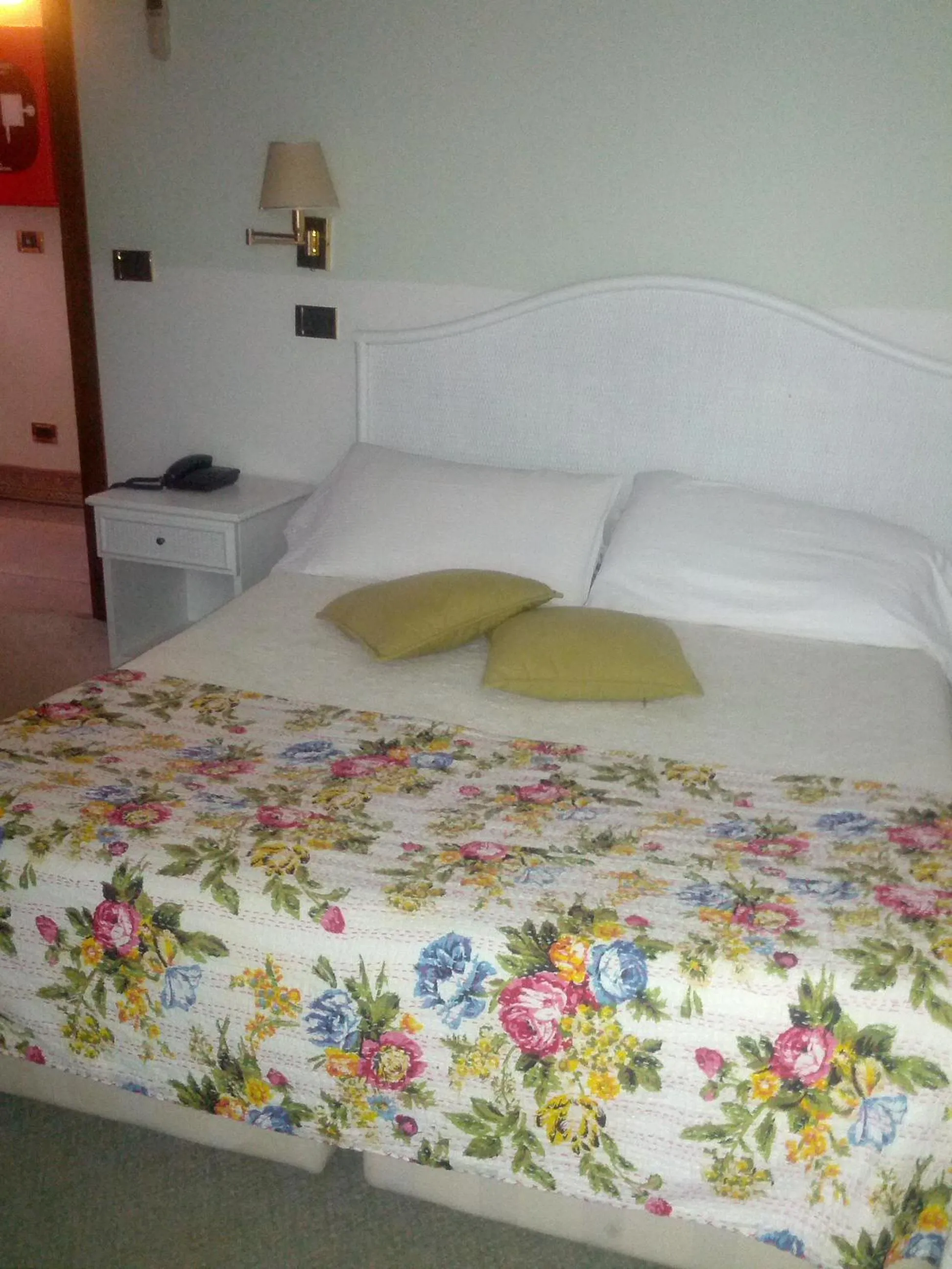 Bed in Hotel Villa Tiziana