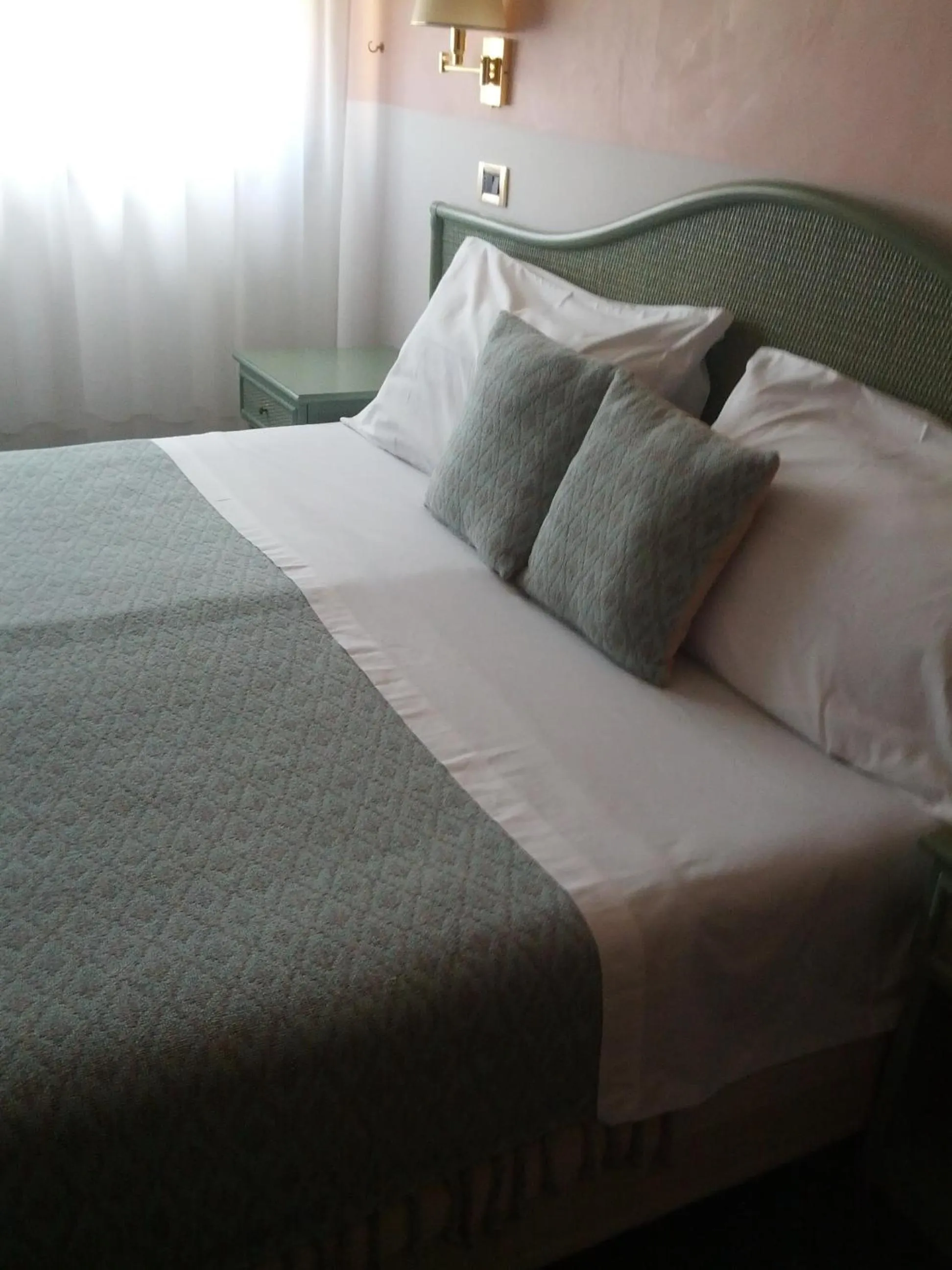 Decorative detail, Bed in Hotel Villa Tiziana
