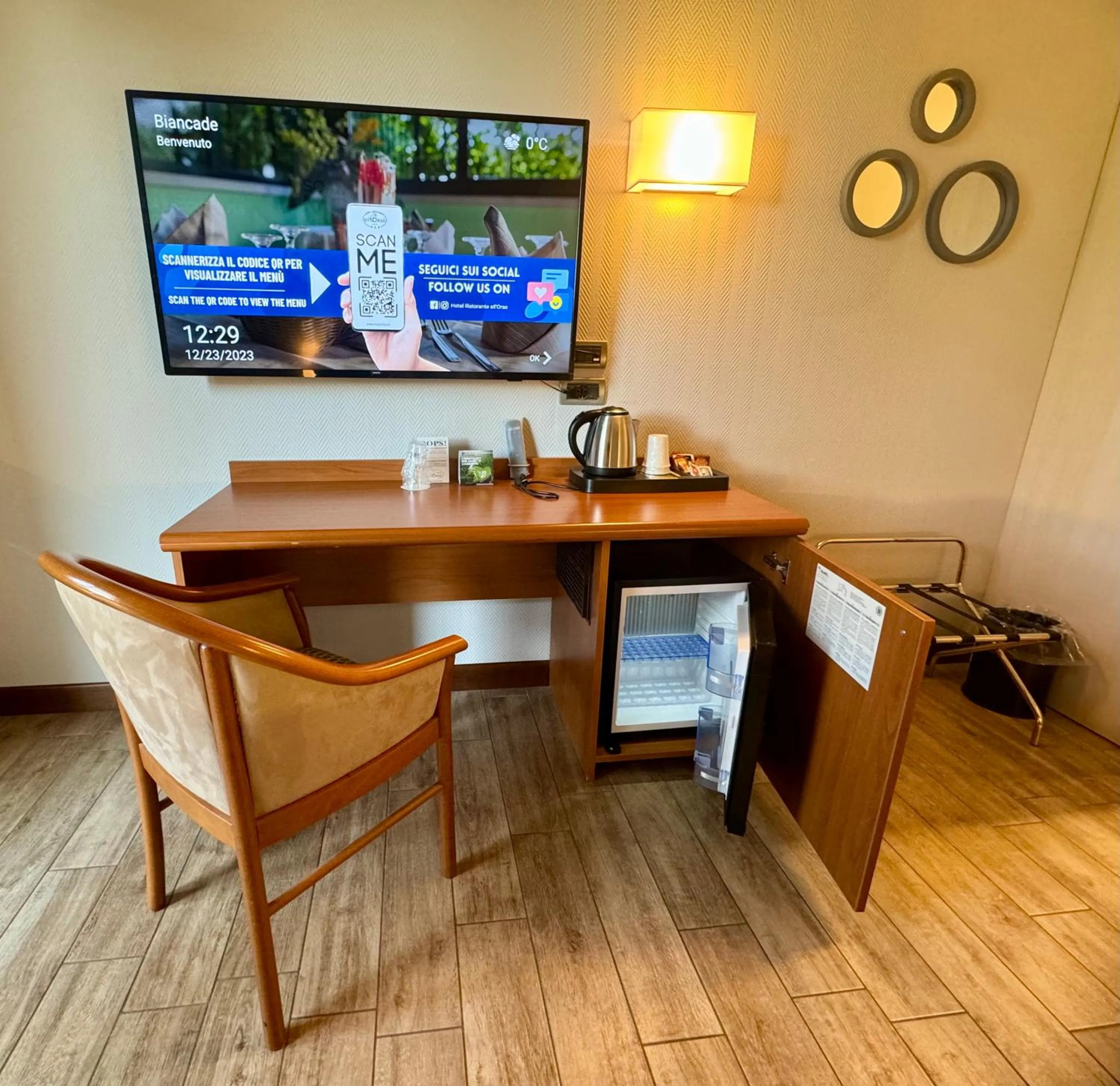 TV and multimedia in Hotel all'Orso