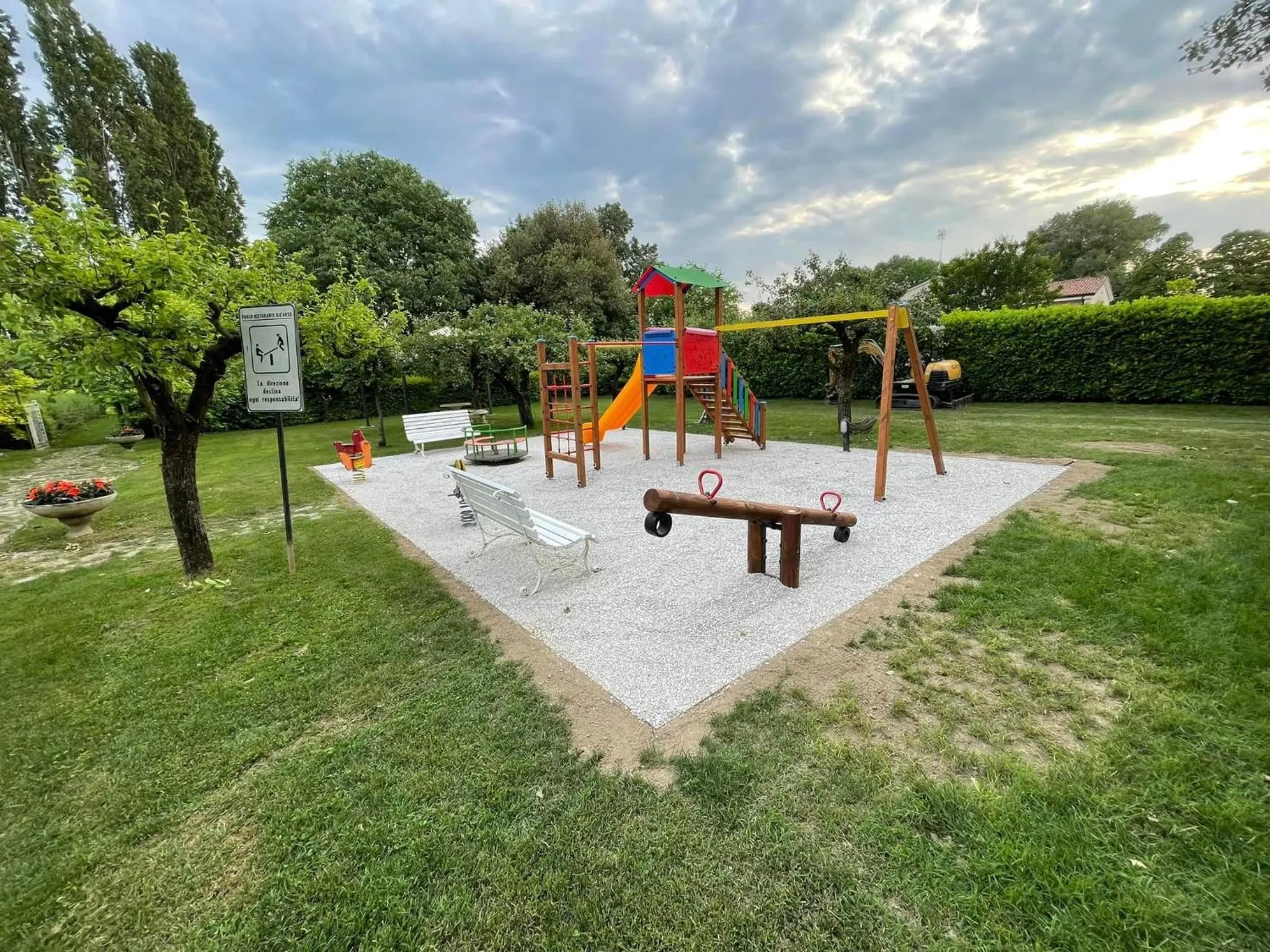 Children play ground in Hotel all'Orso
