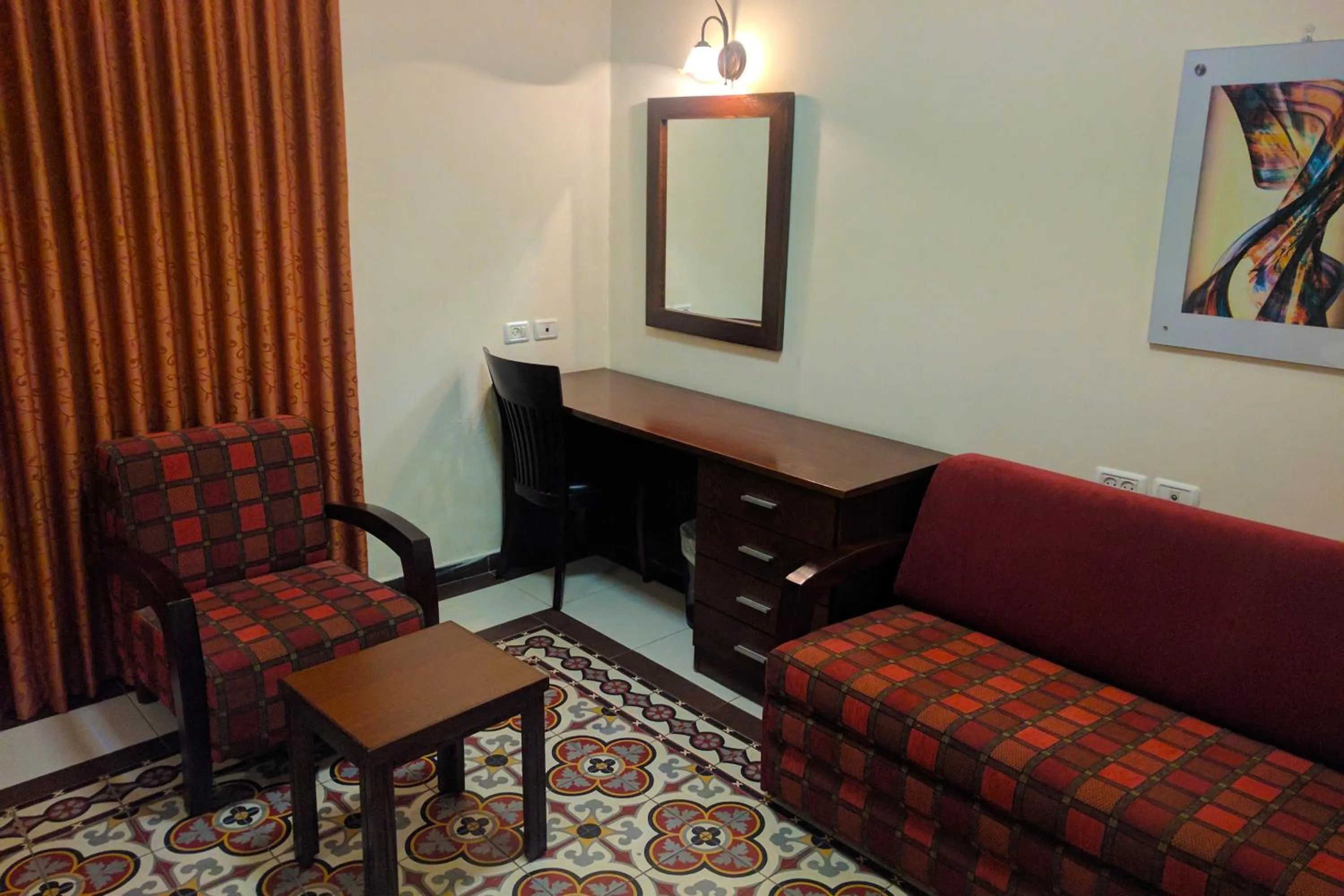 Decorative detail in Alhambra Palace Hotel Suites - Ramallah