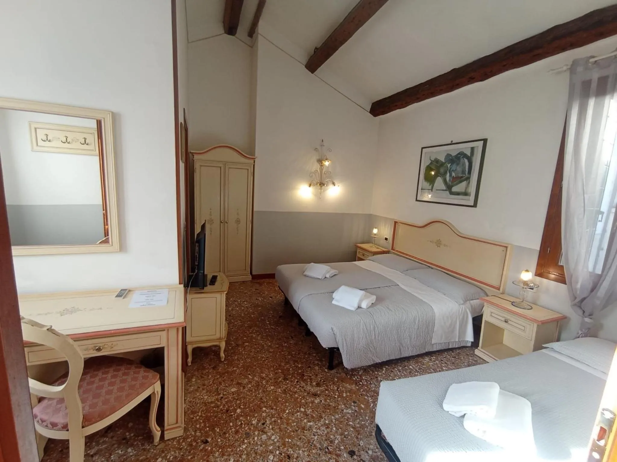 Bed in Locanda Ca' Formosa