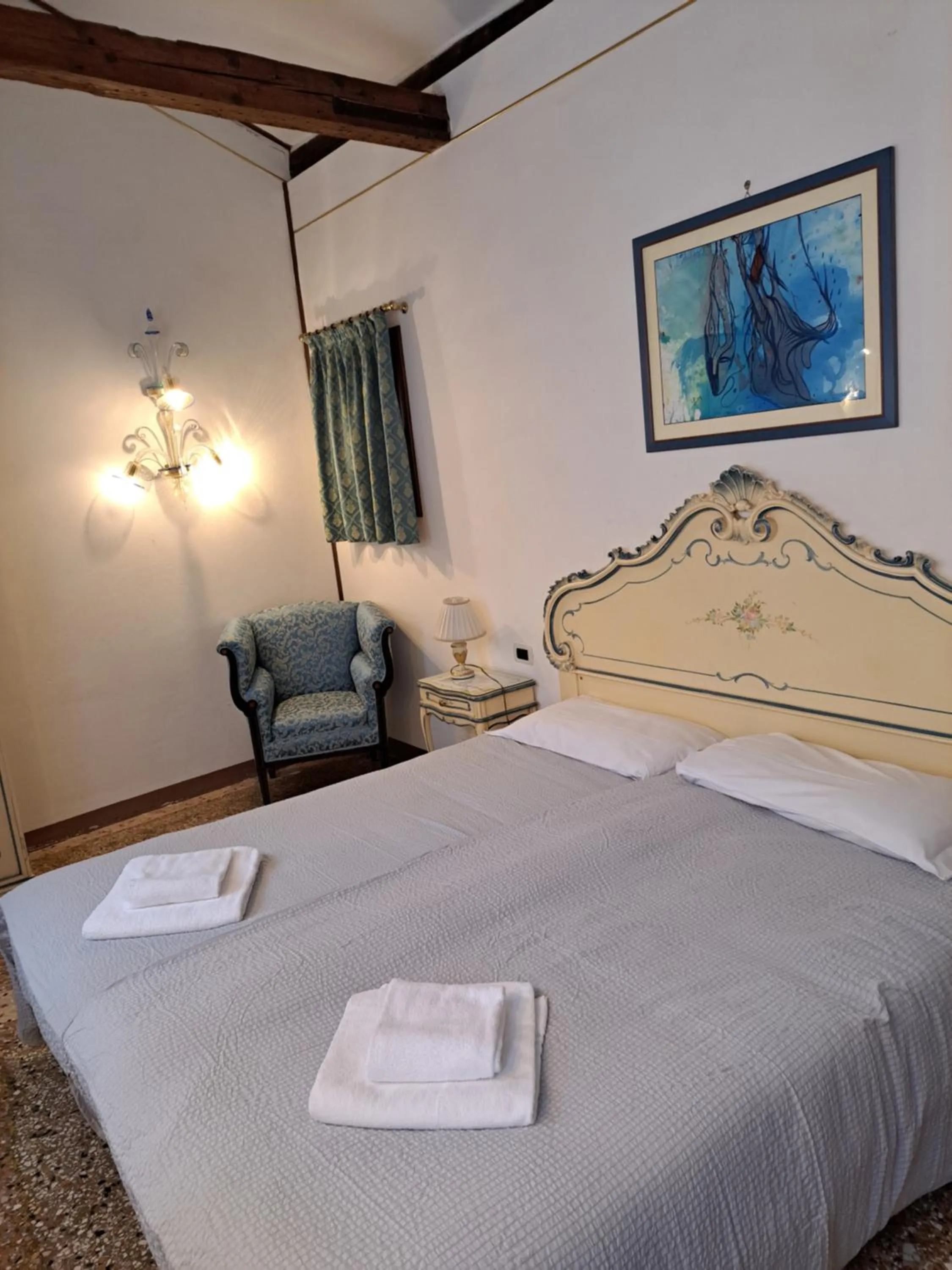 Bed in Locanda Ca' Formosa