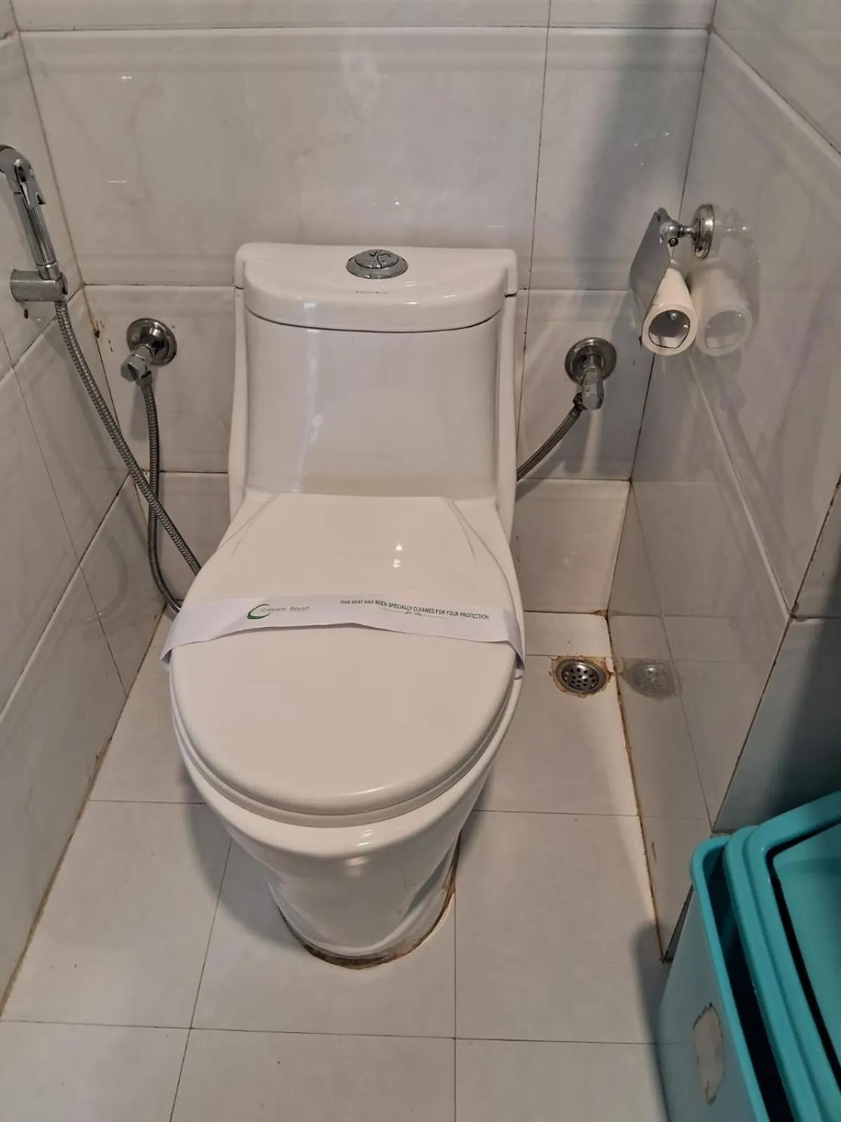 Toilet in Crescent Resort, Darjeeling