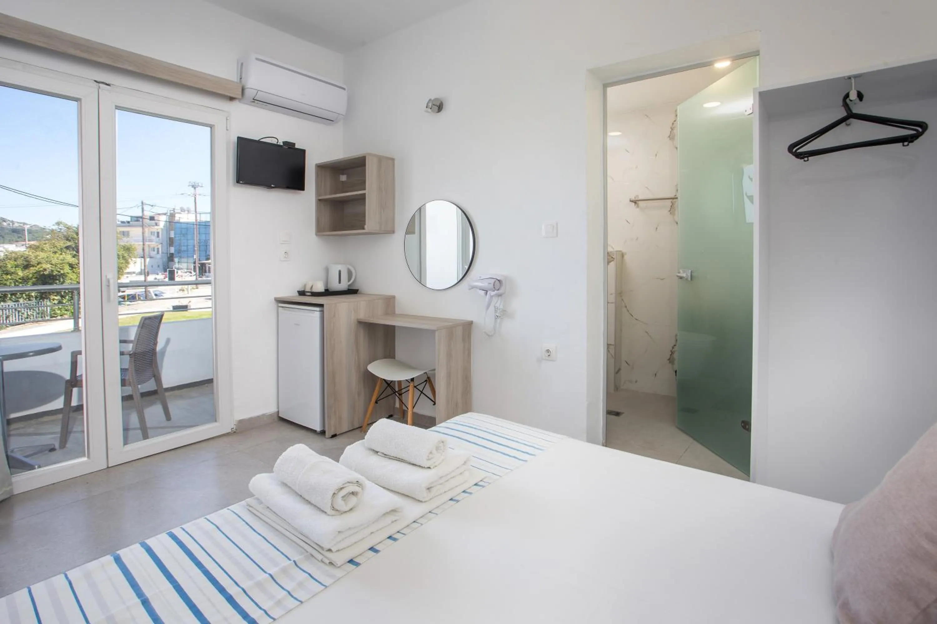 Photo of the whole room, Bed in Mando Living -Faliraki