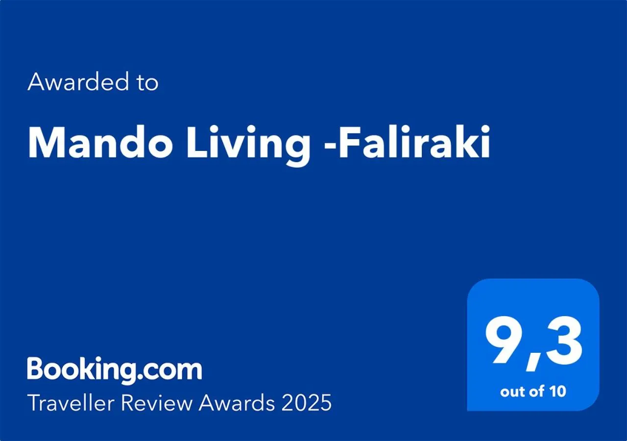 Certificate/Award in Mando Living -Faliraki