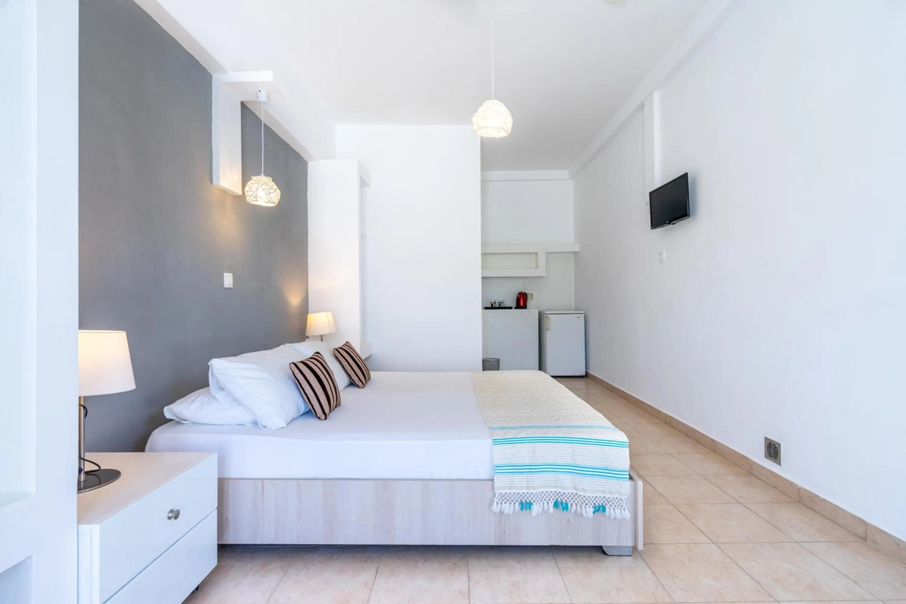 Bed in Mando Living -Faliraki