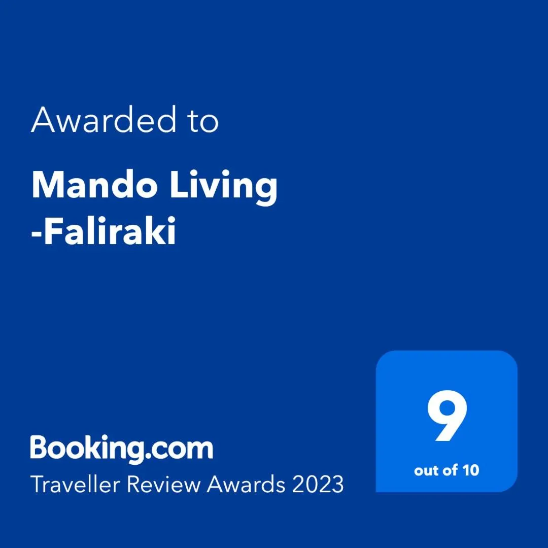 Certificate/Award in Mando Living -Faliraki