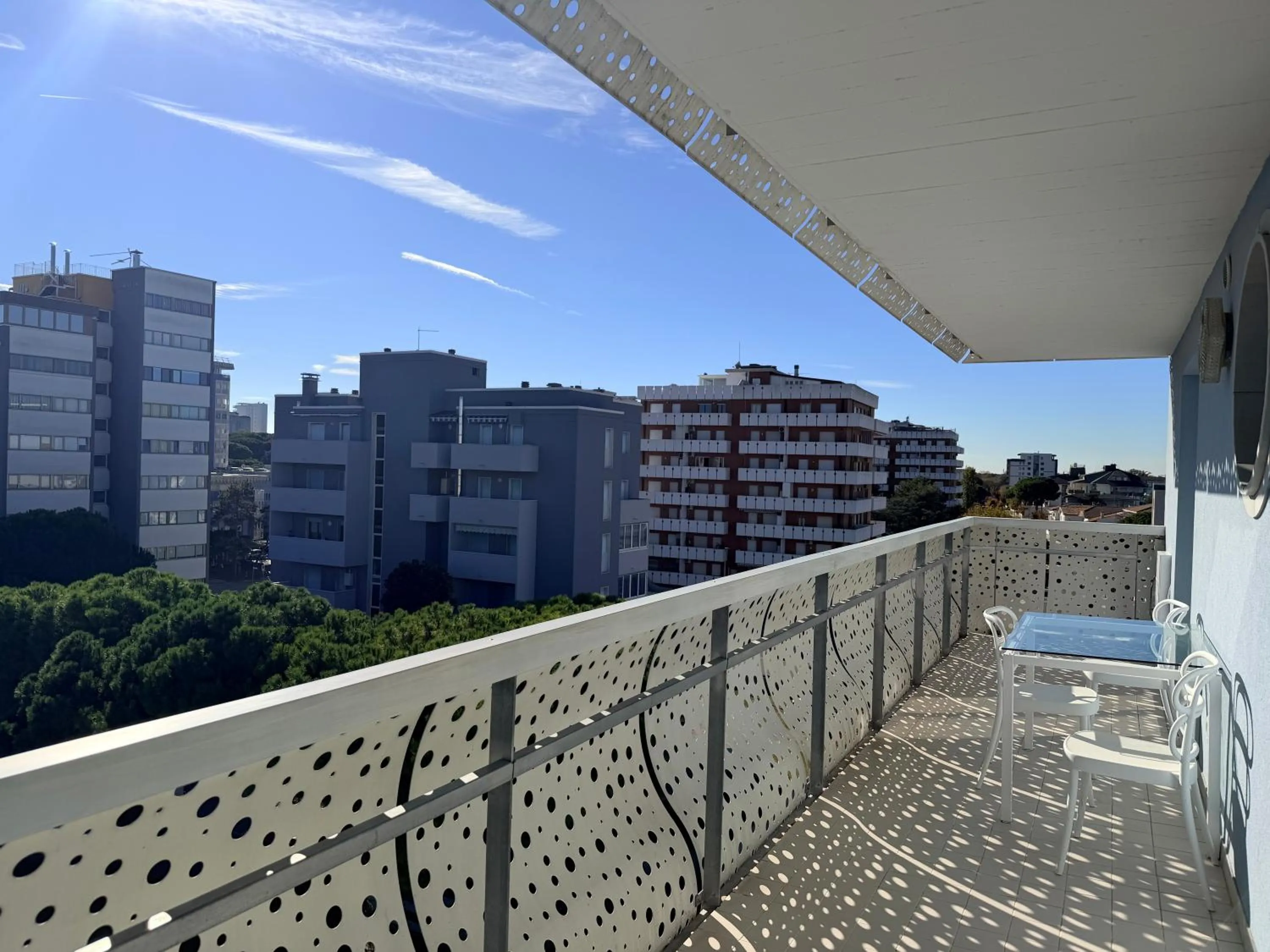 Balcony/Terrace in Aparthotel Holiday