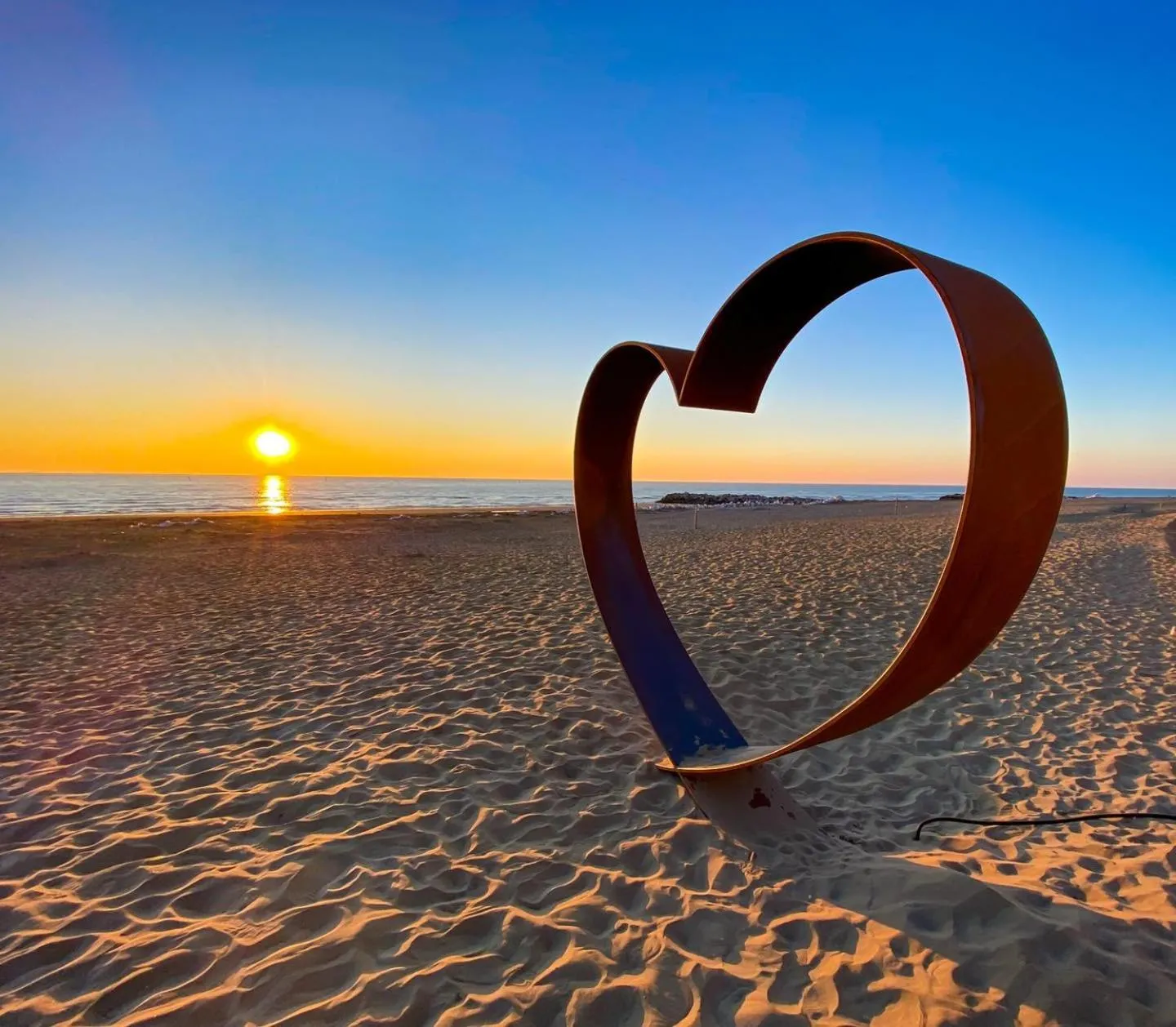 Beach in Appart-Hotel Holiday