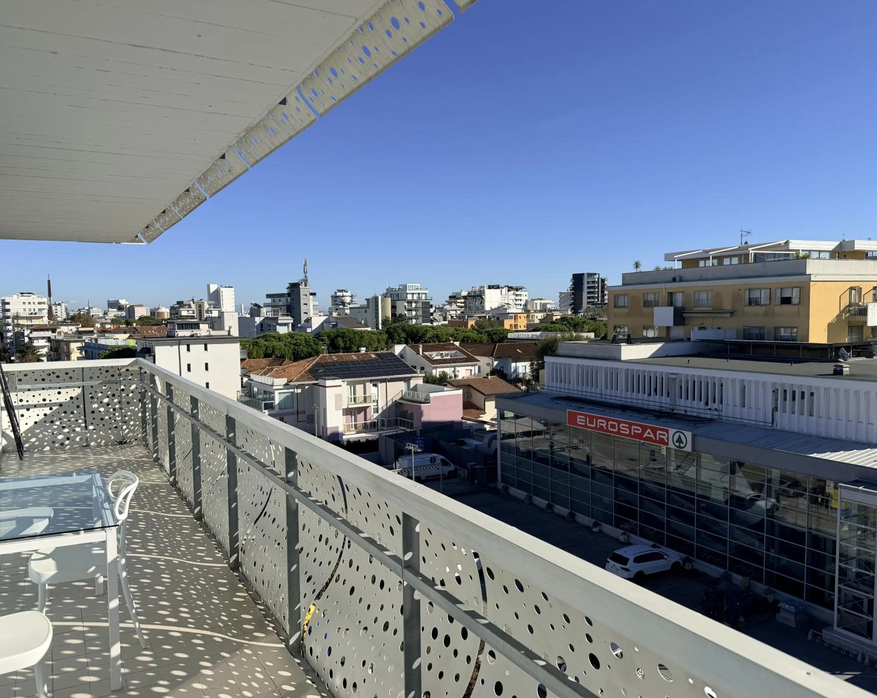 Balcony/Terrace in Aparthotel Holiday