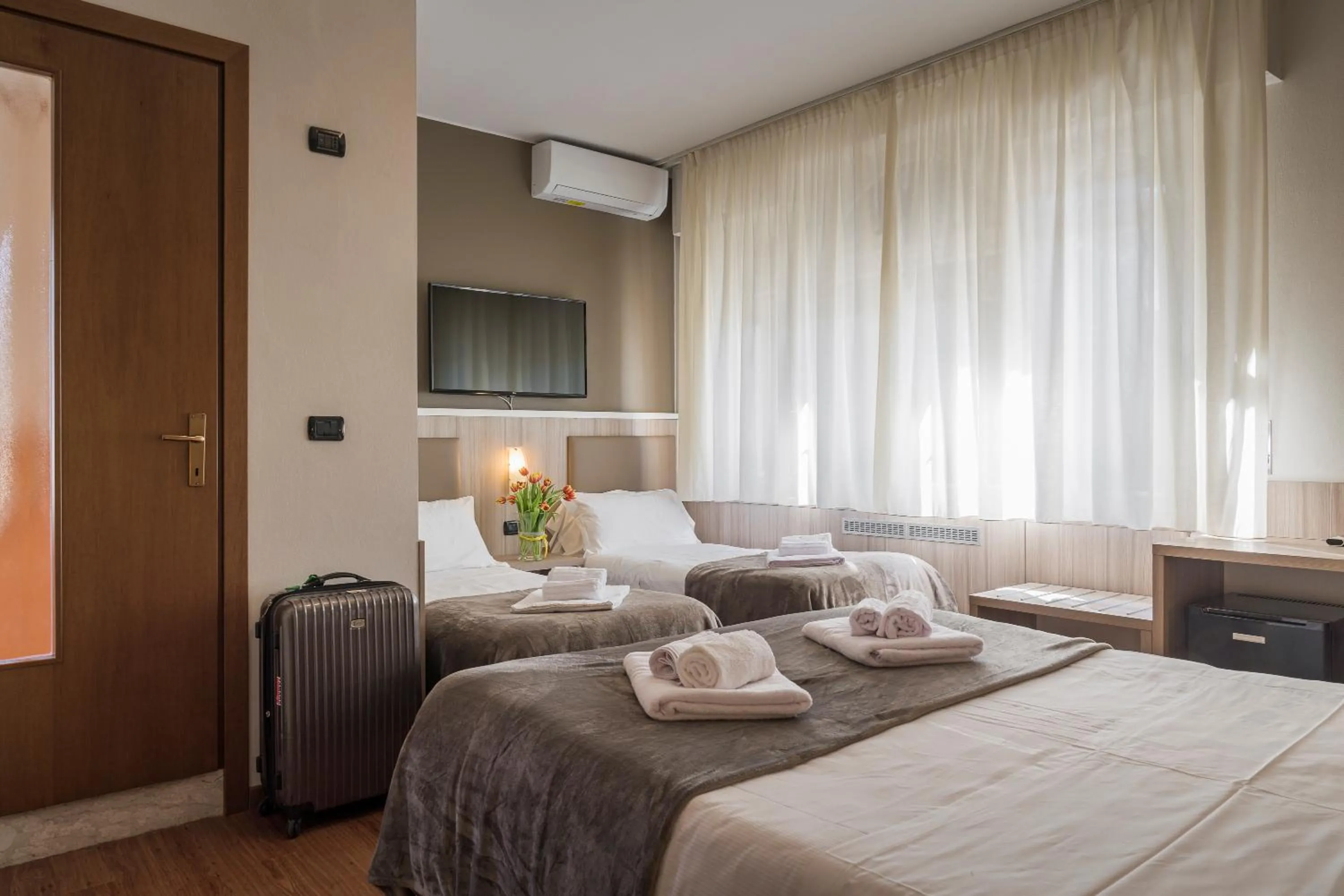 Bed in Hotel Gardenia Sirmione