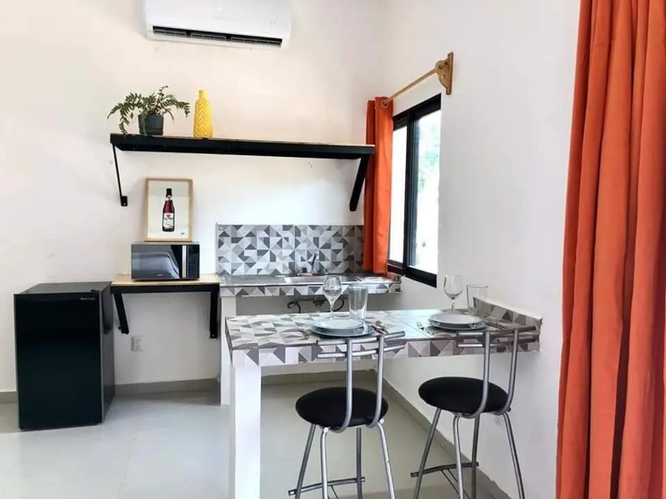 Dining area in Villas Chital Bacalar