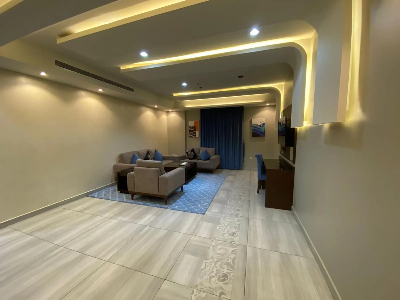 Seating area in Royal Boutique Hotel