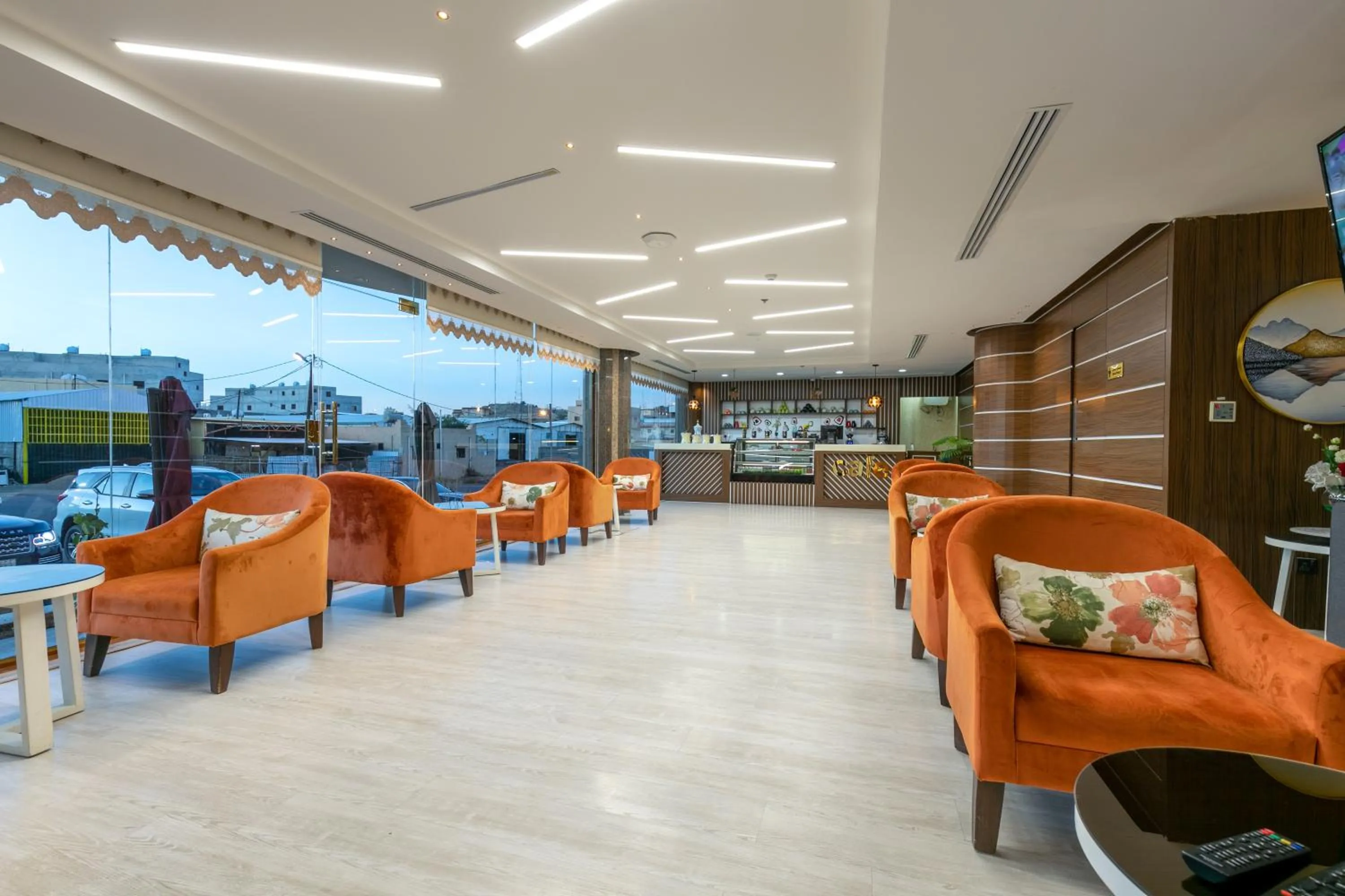 Seating area in Royal Boutique Hotel