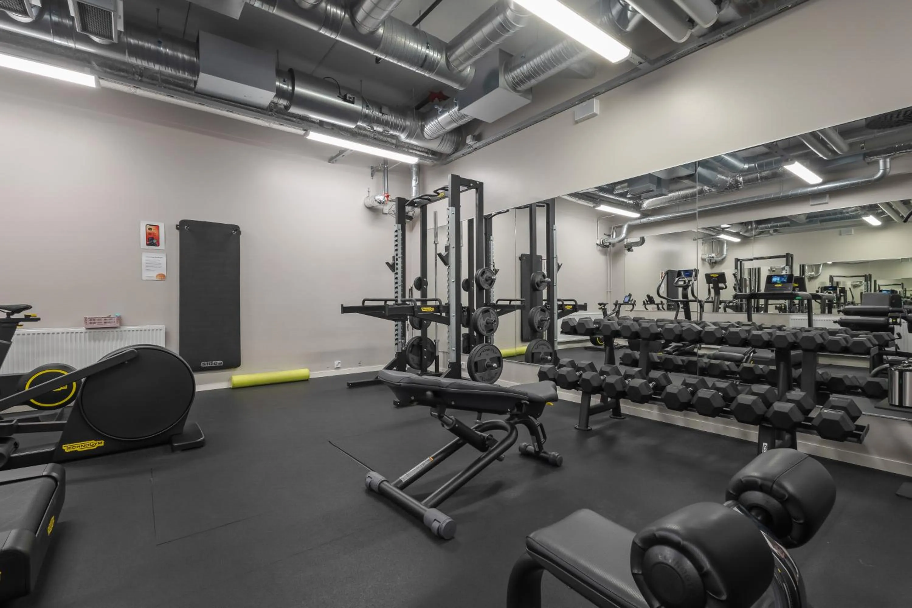 Fitness centre/facilities in Unity Helsinki - A Studio Hotel