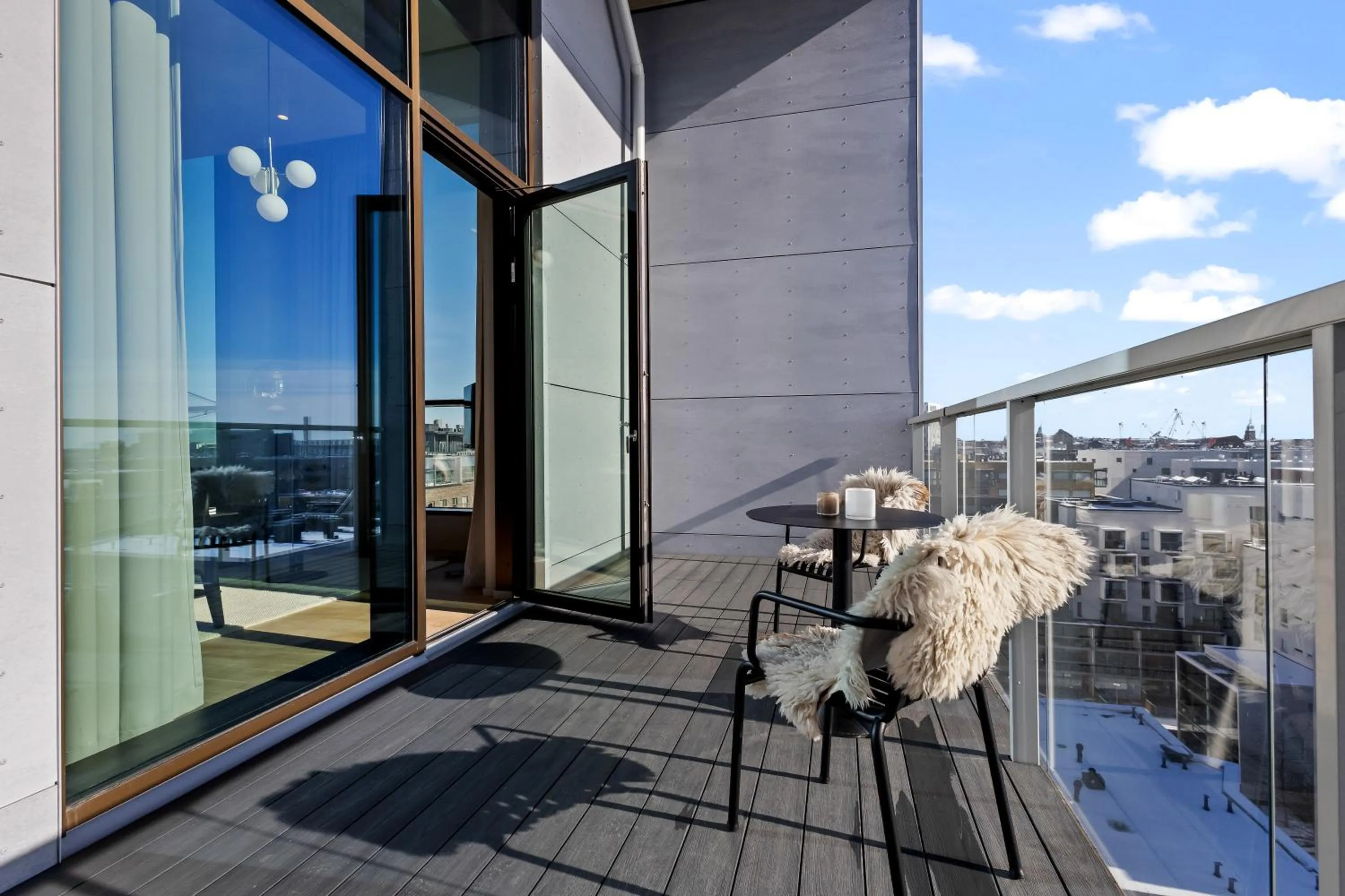 Balcony/Terrace in Unity Helsinki - A Studio Hotel