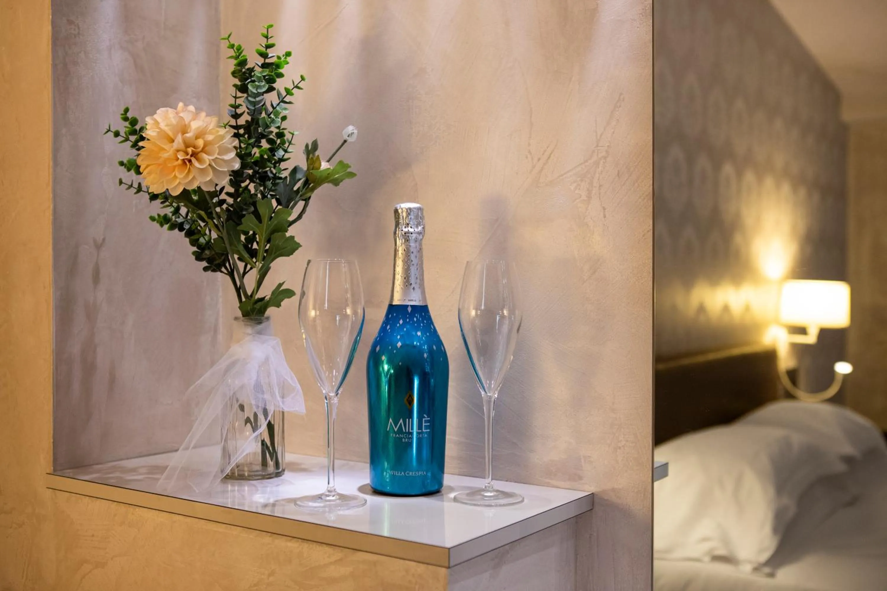 Photo of the whole room, Bed in Hotel Parco Borromeo - Monza Brianza