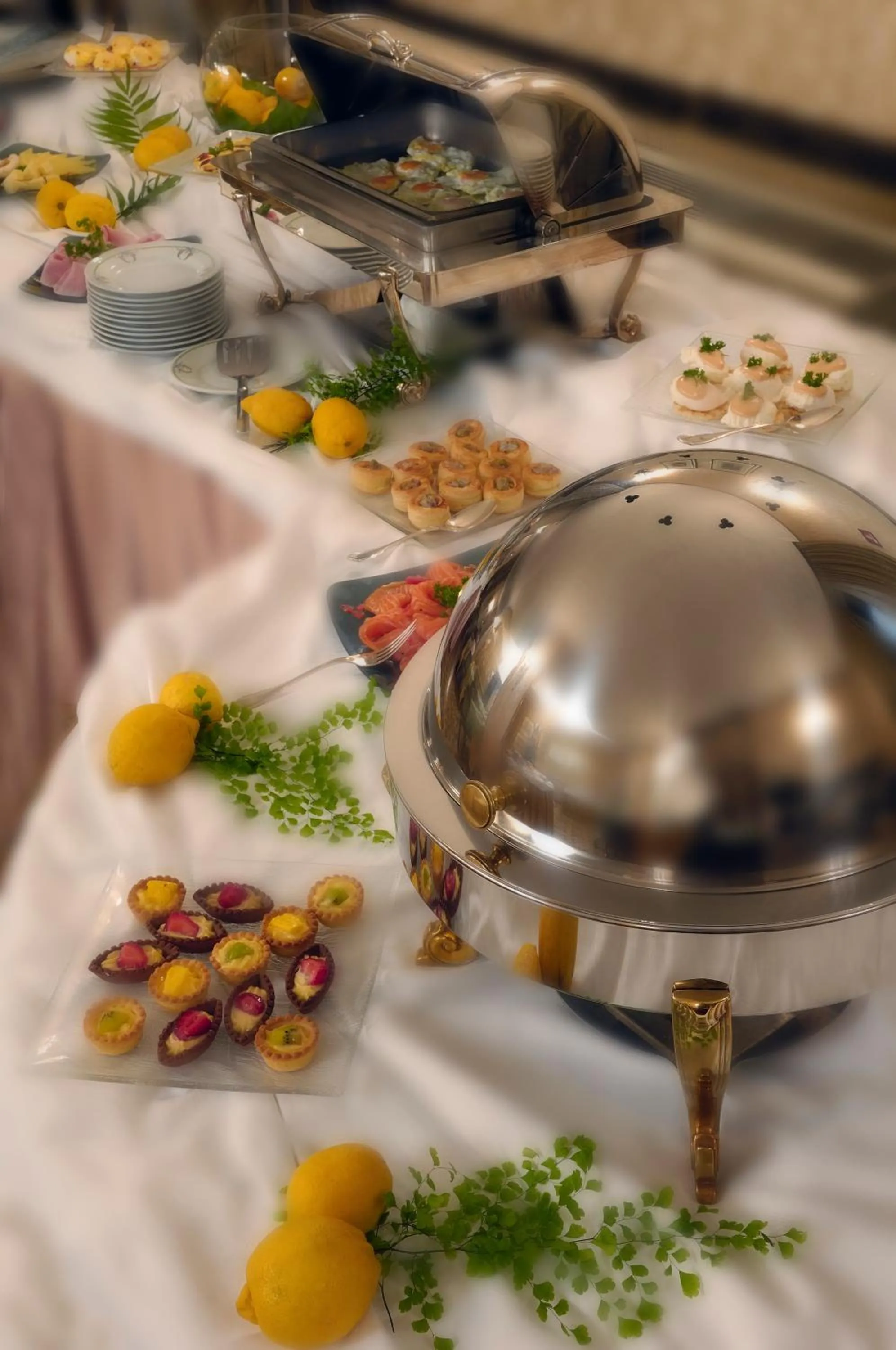 American breakfast in Hotel Giulio Cesare