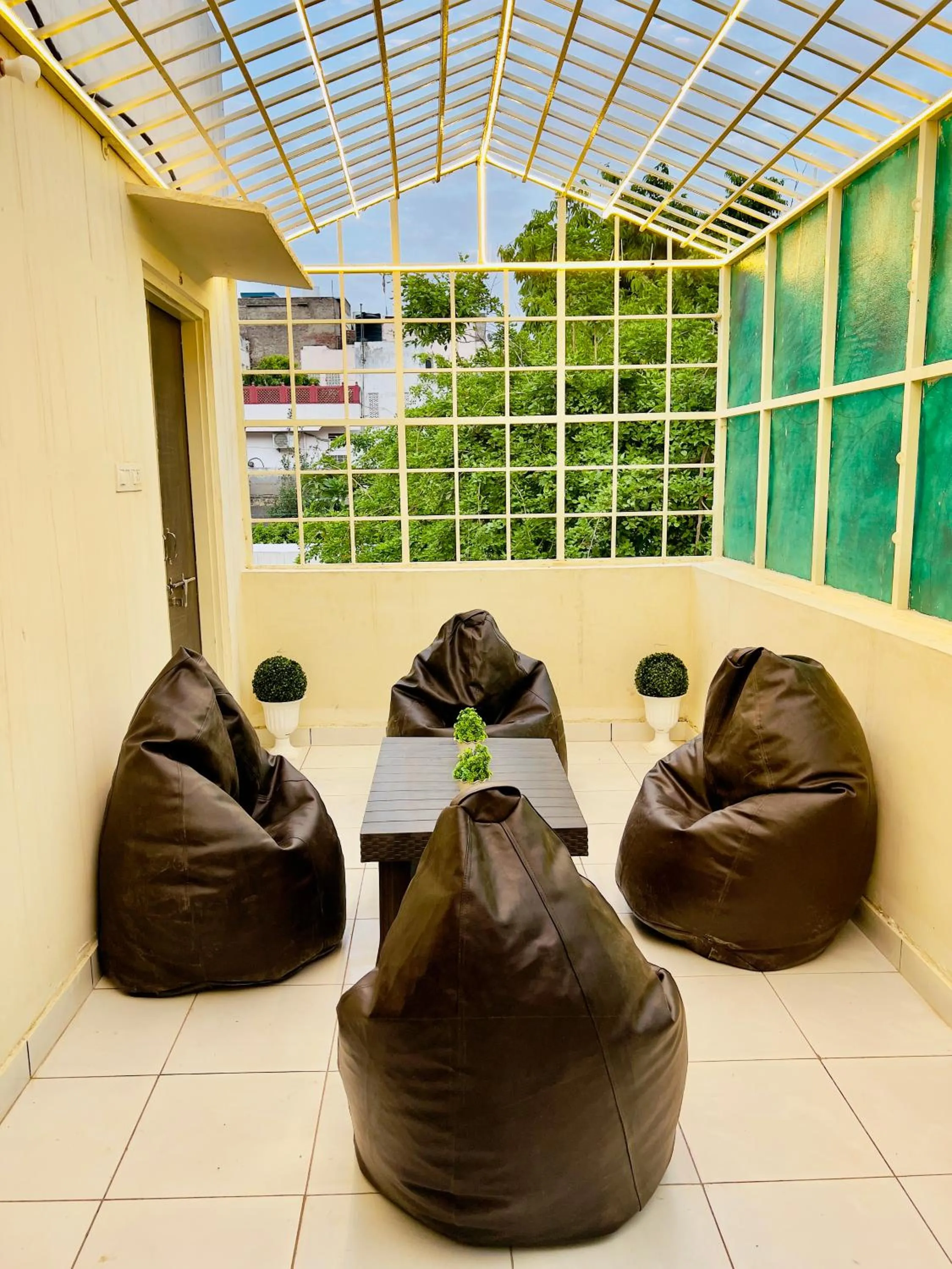 Living room in Hostel ivory