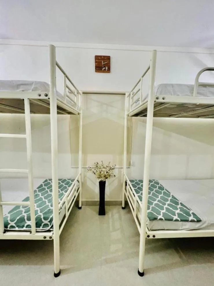 Bed in Hostel ivory