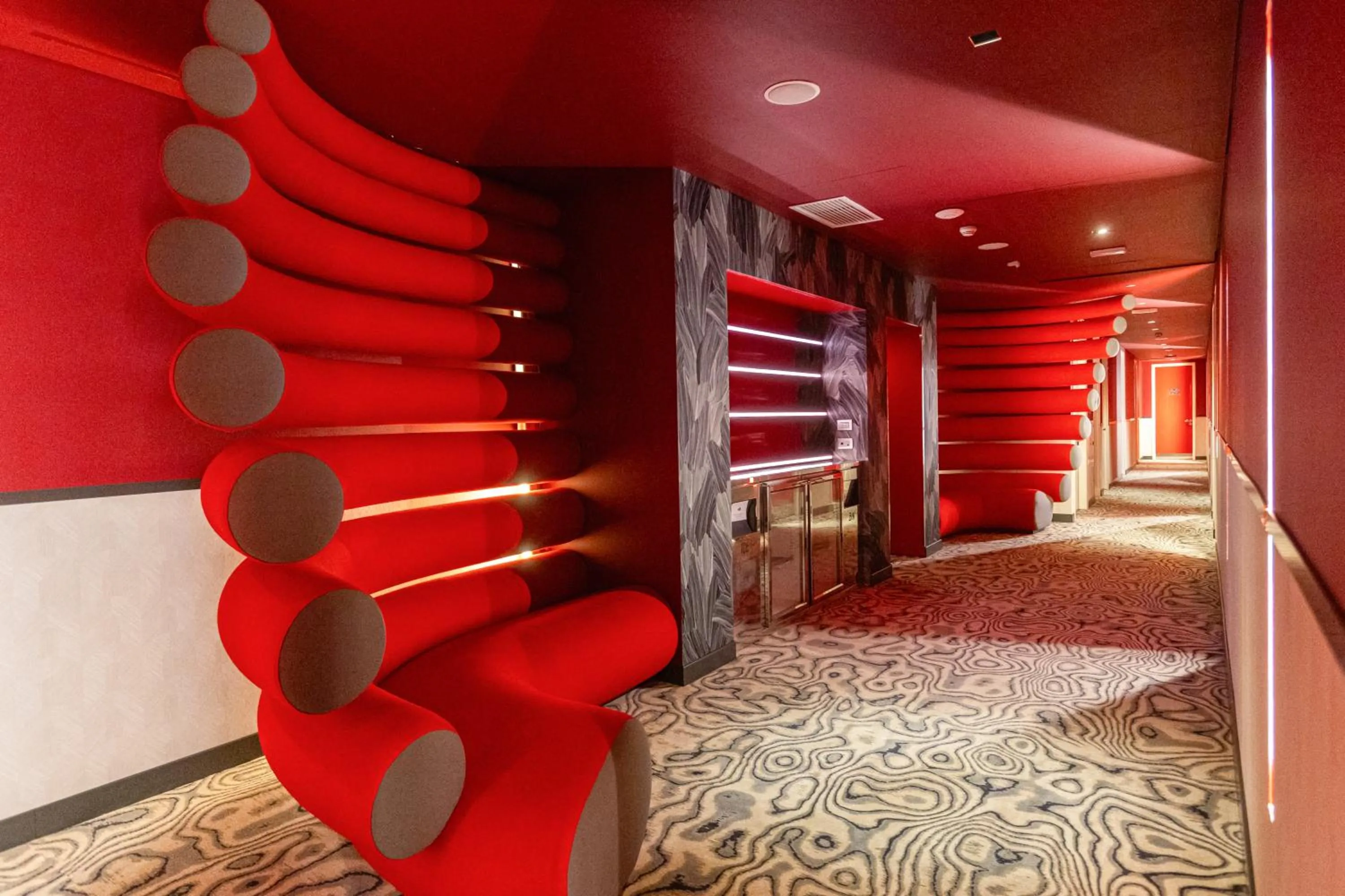 Decorative detail in DuoMo Hotel