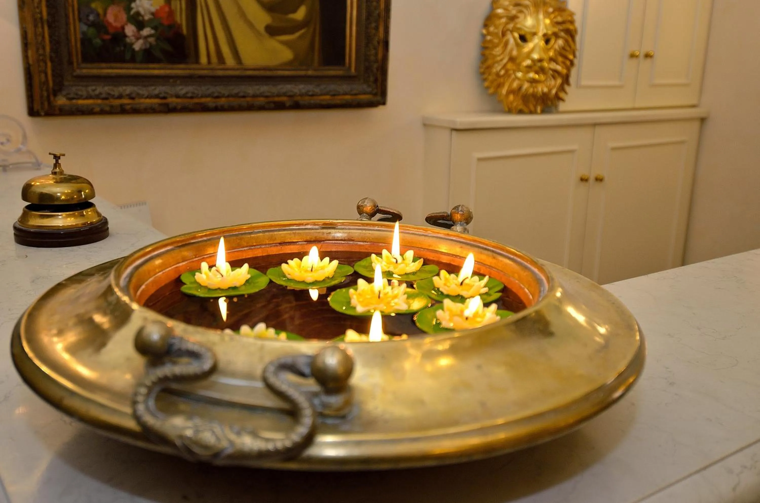 Lobby or reception in Palazzo Odoni