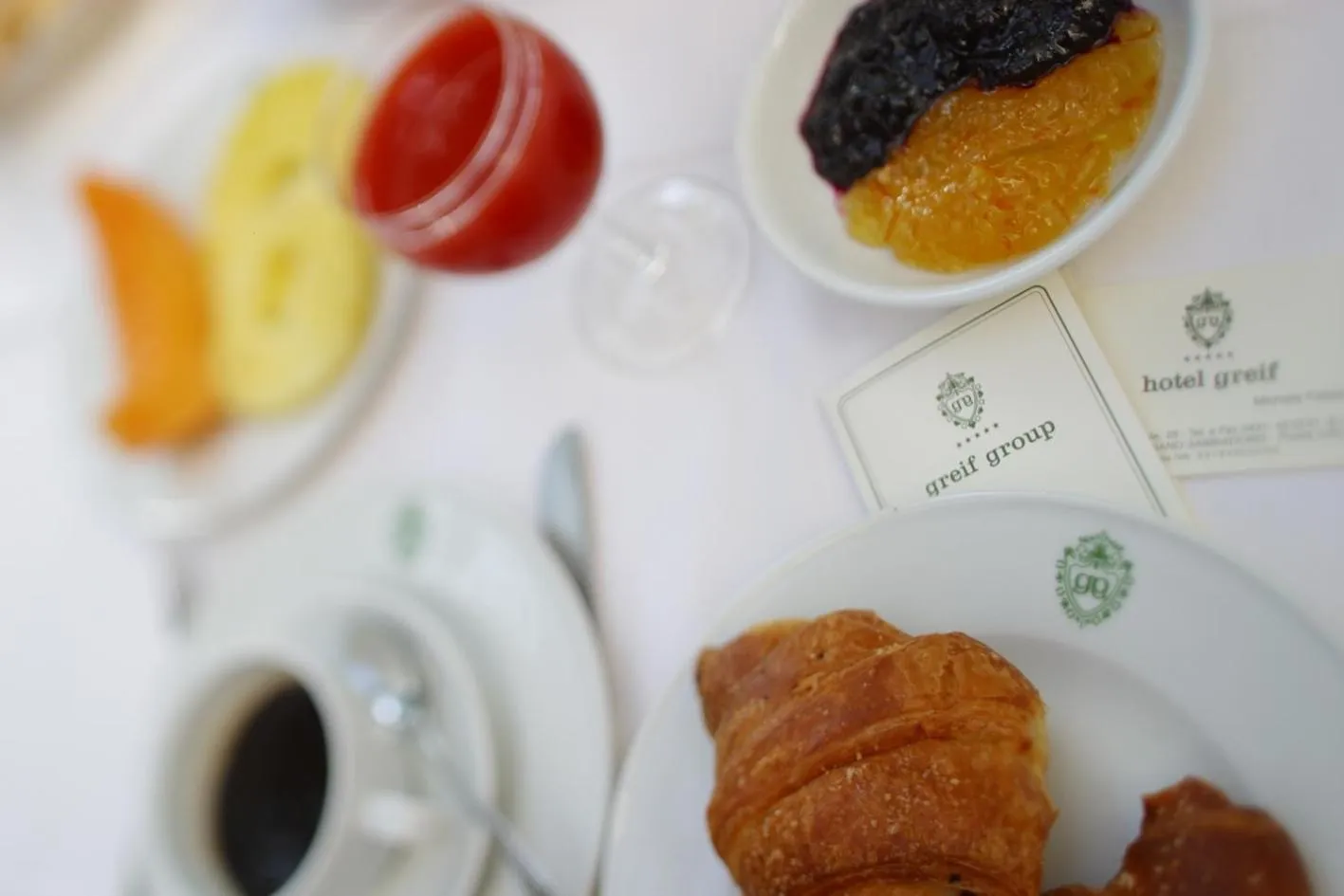 Breakfast in Hotel Greif