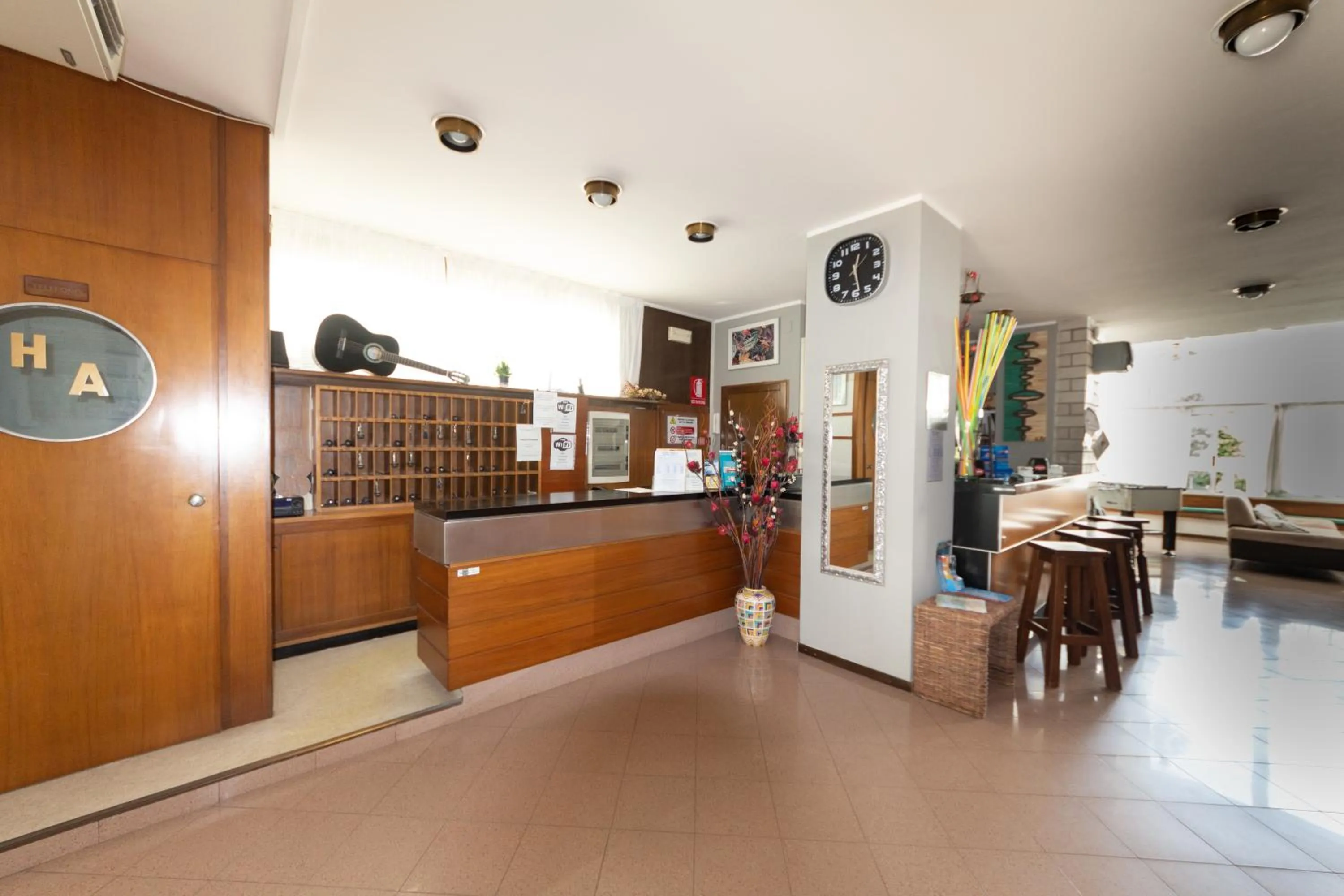 Lobby or reception in Hotel Ambra