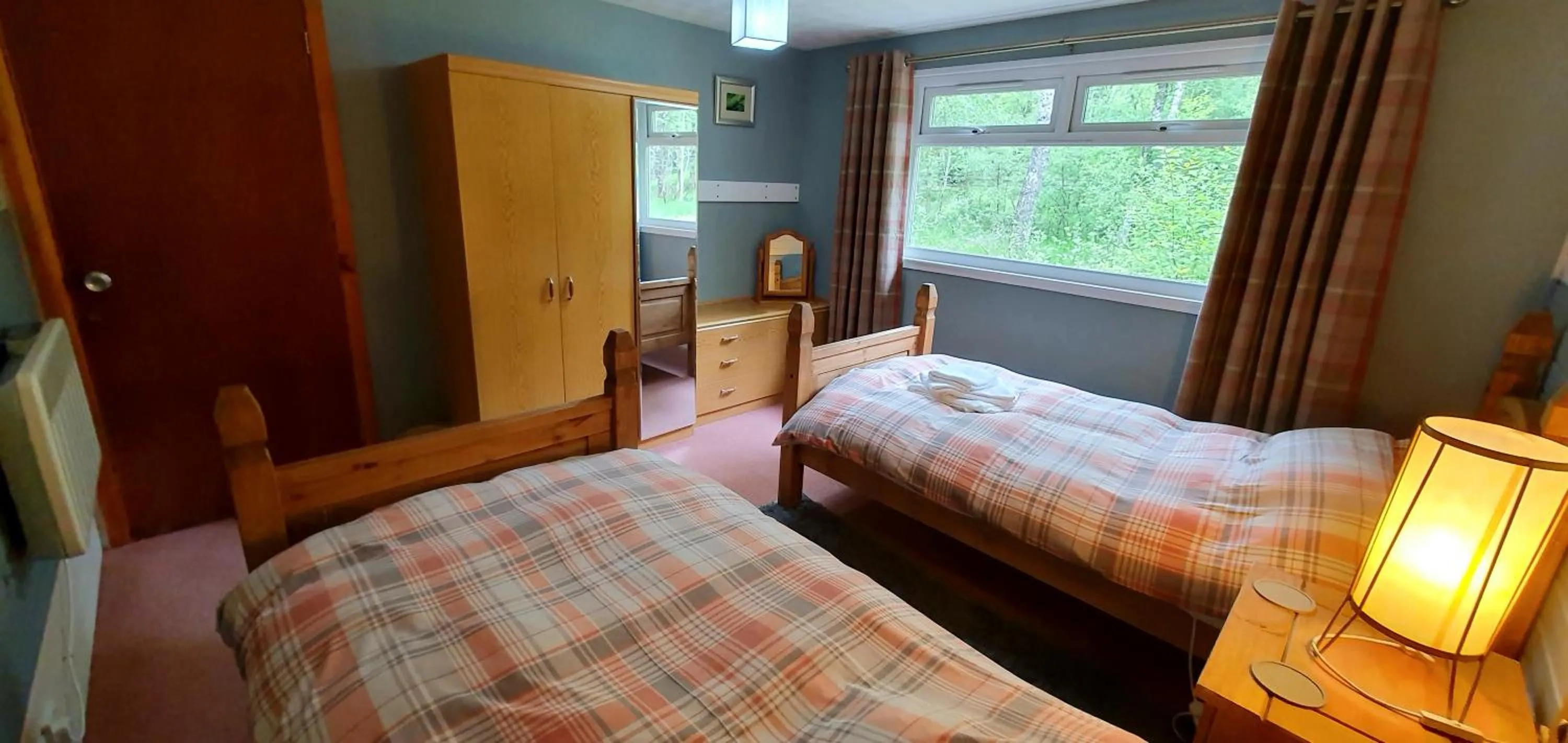 Bedroom, Bed in Torcroft Lodges
