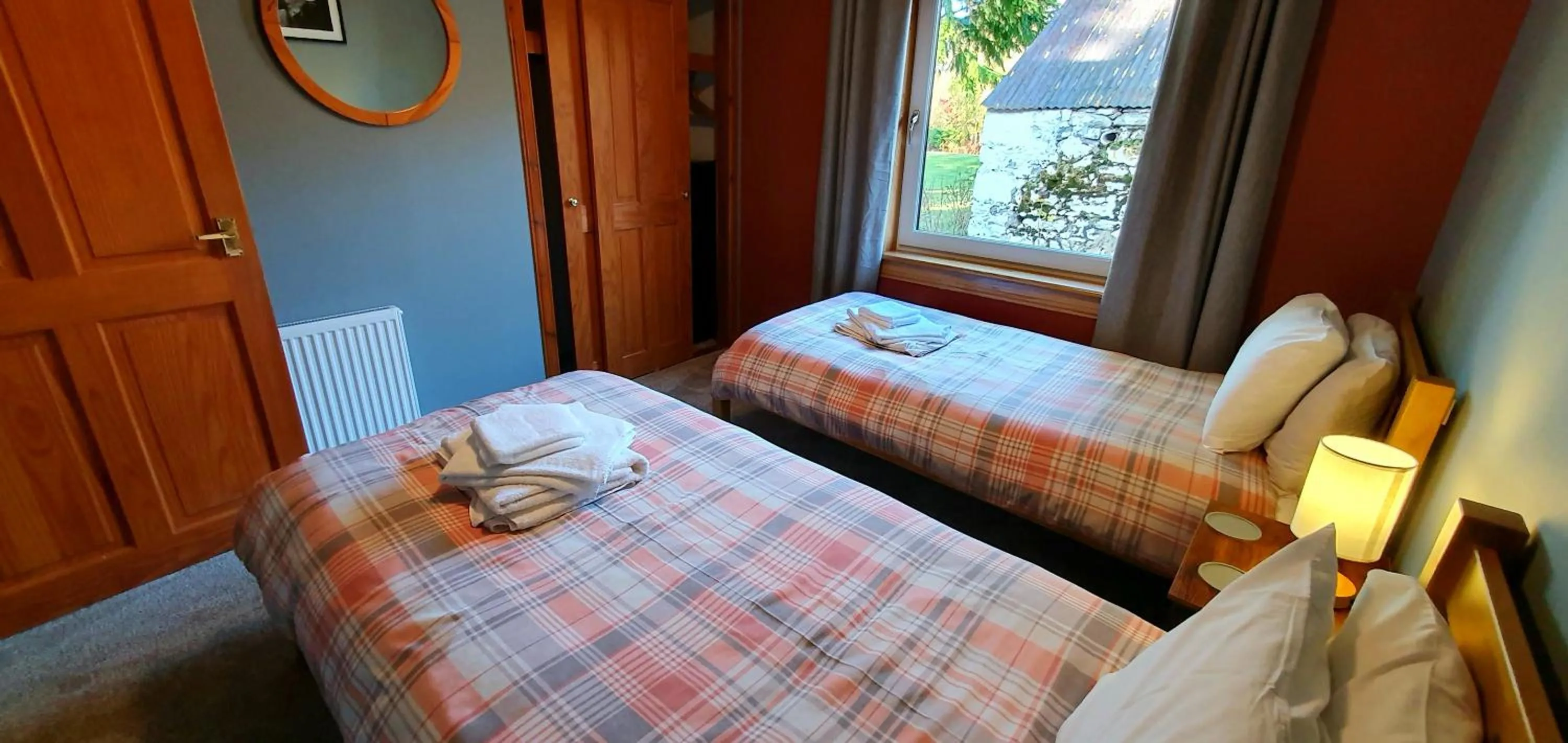 Bed in Torcroft Lodges