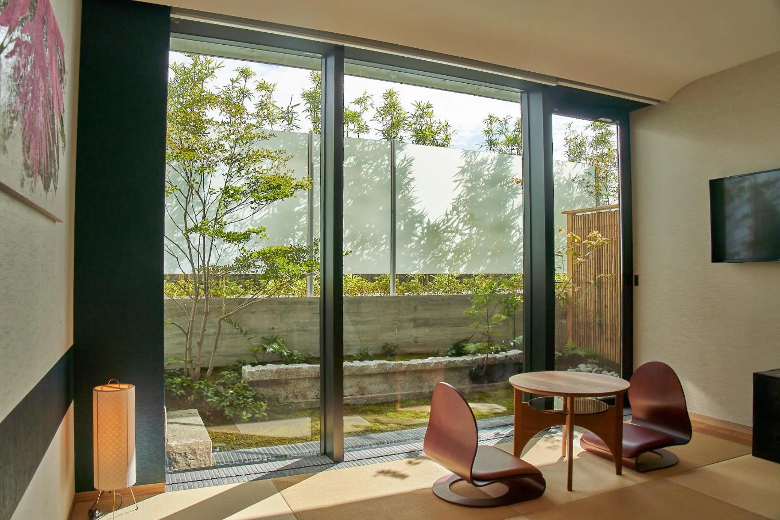 Living room in Genji Kyoto, a Member of Design Hotels