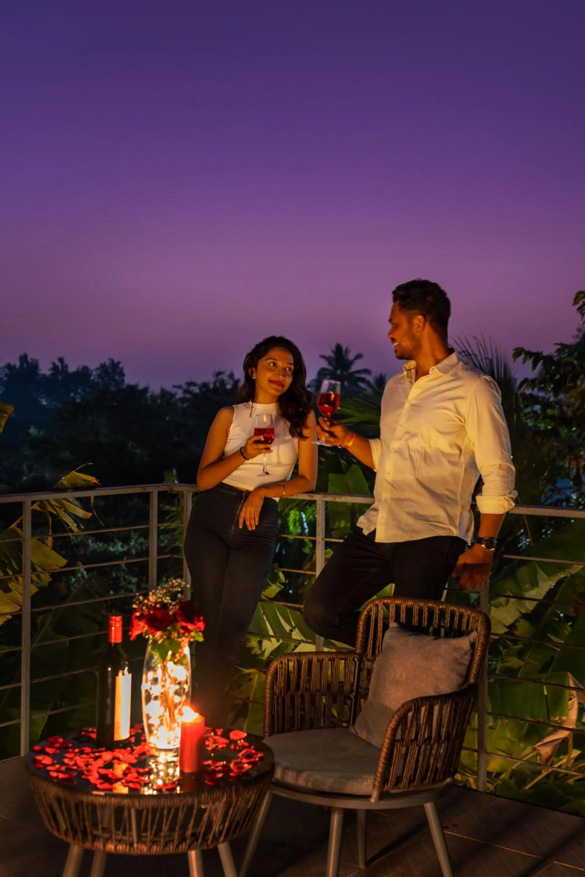 SaffronStays Eden - 3BR vineyard-side pool villa with jacuzzi, farm dining, stargazing deck & lawns for celebrations