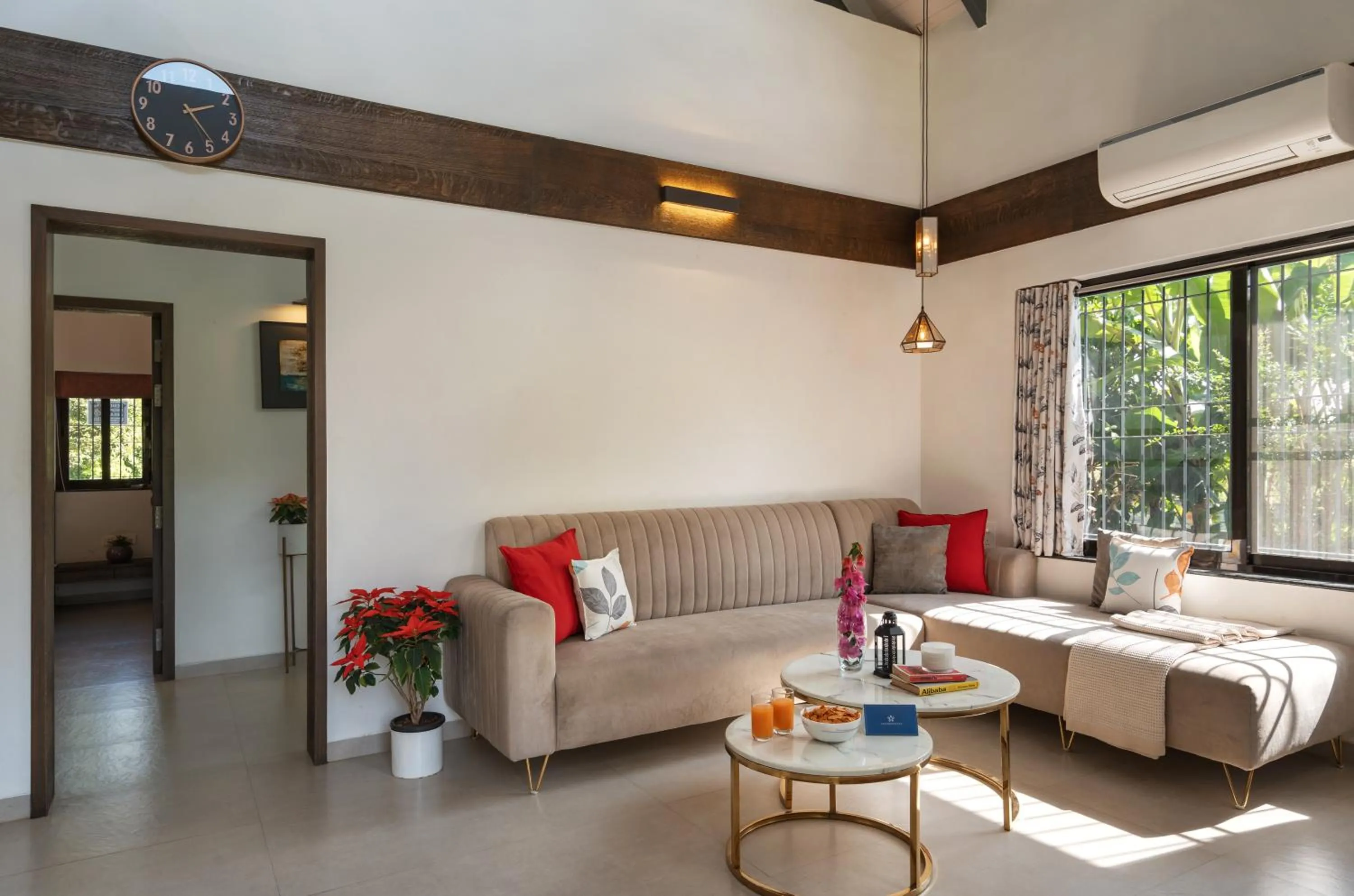 SaffronStays Eden - 3BR vineyard-side pool villa with jacuzzi, farm dining, stargazing deck & lawns for celebrations